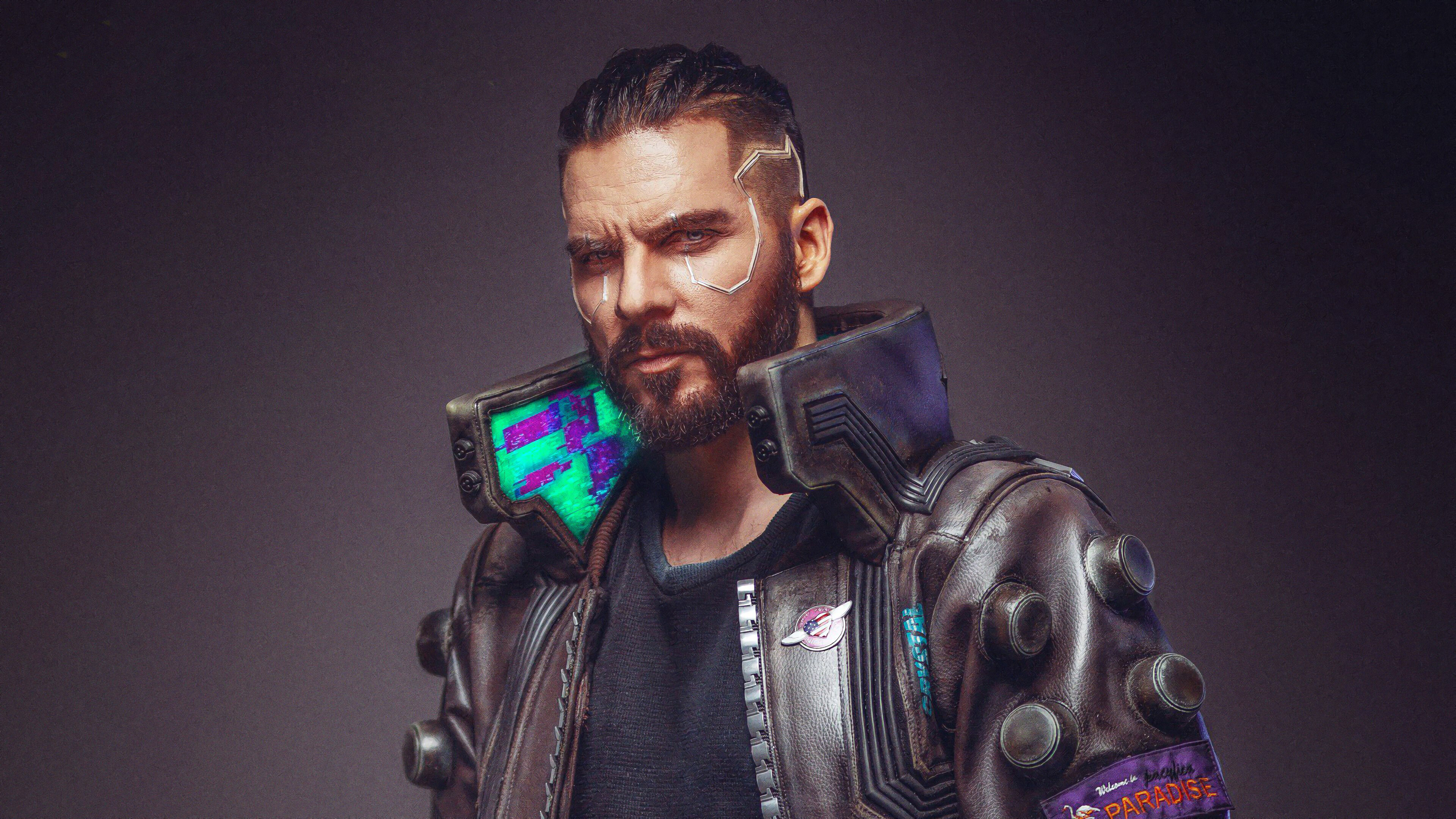 V from Cyberpunk 2077 in 4K HD Wallpaper