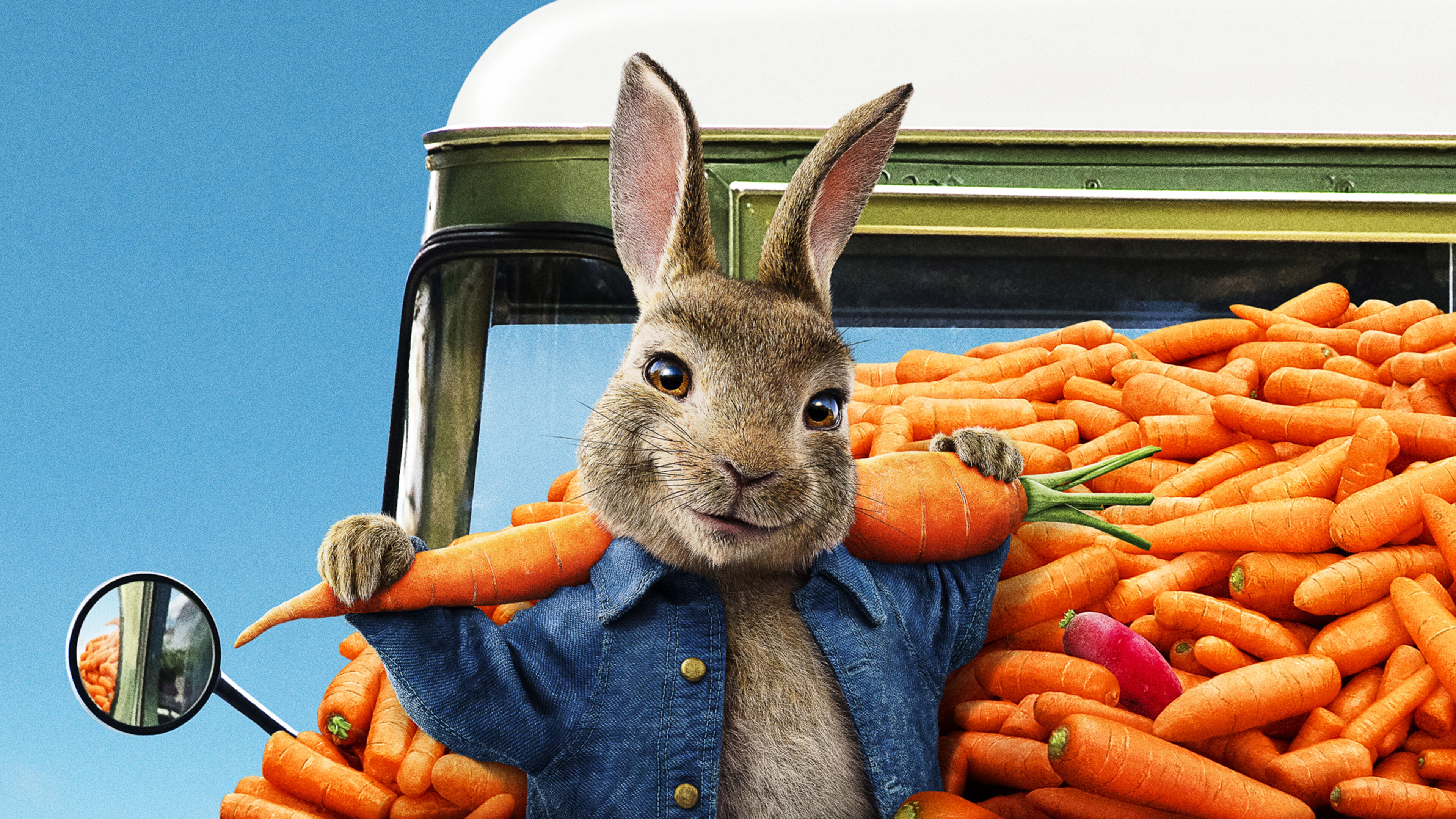 Peter Rabbit 2 The Runaway Movie Poster 4K HD Wallpaper