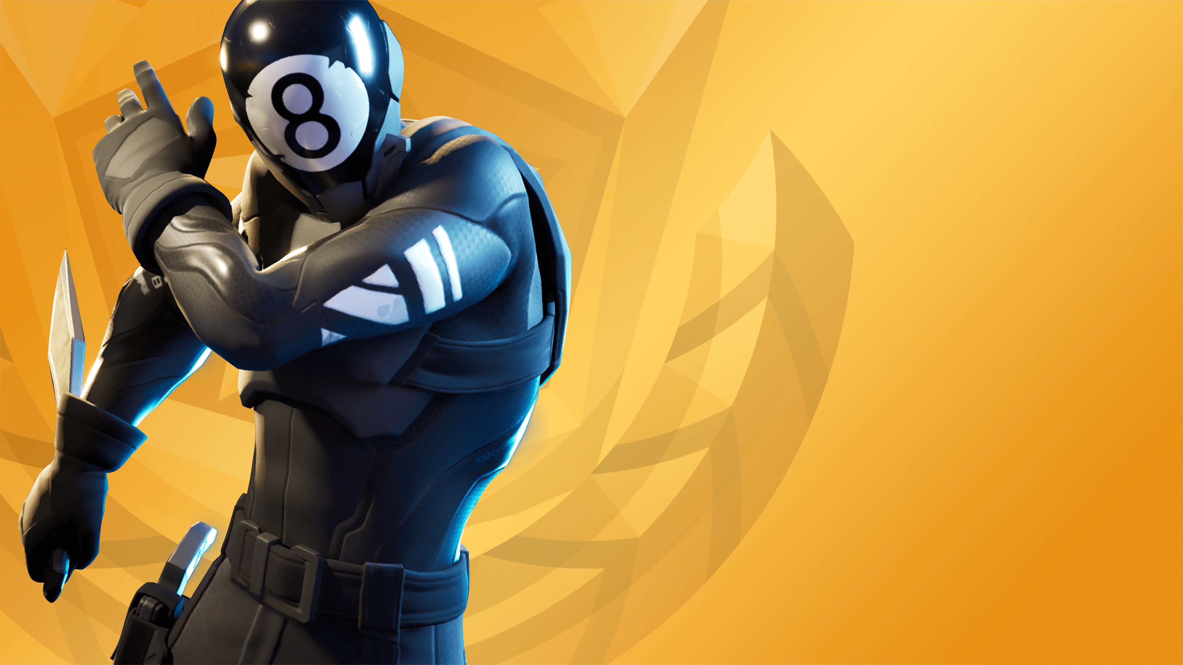 8-Ball from Fortnite HD Wallpaper