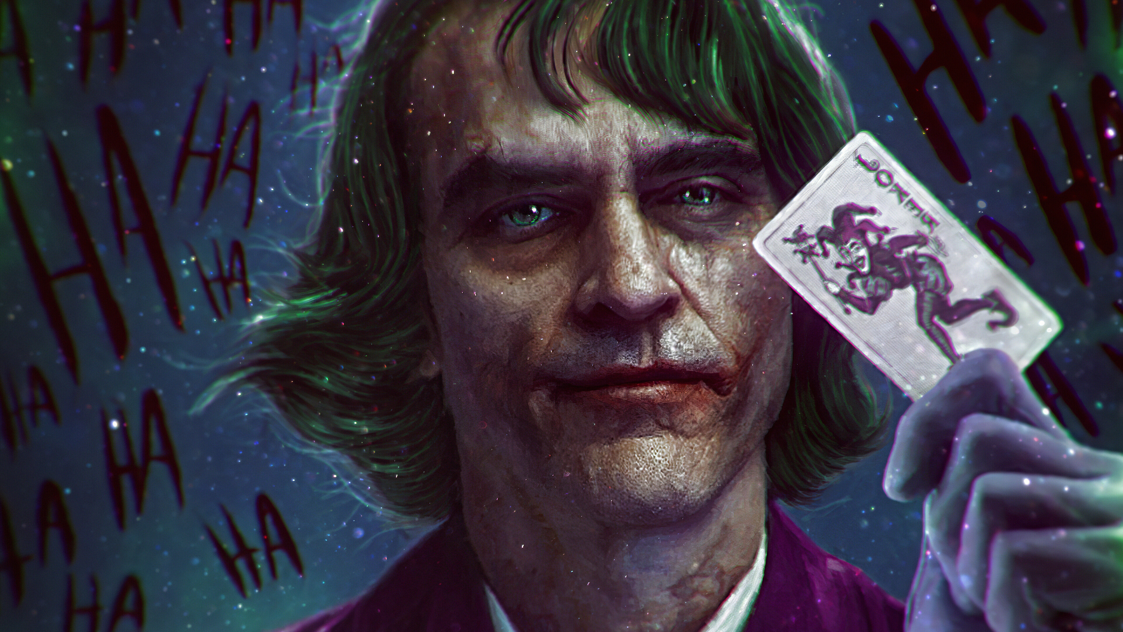 Joker from Movie 4K HD Wallpaper