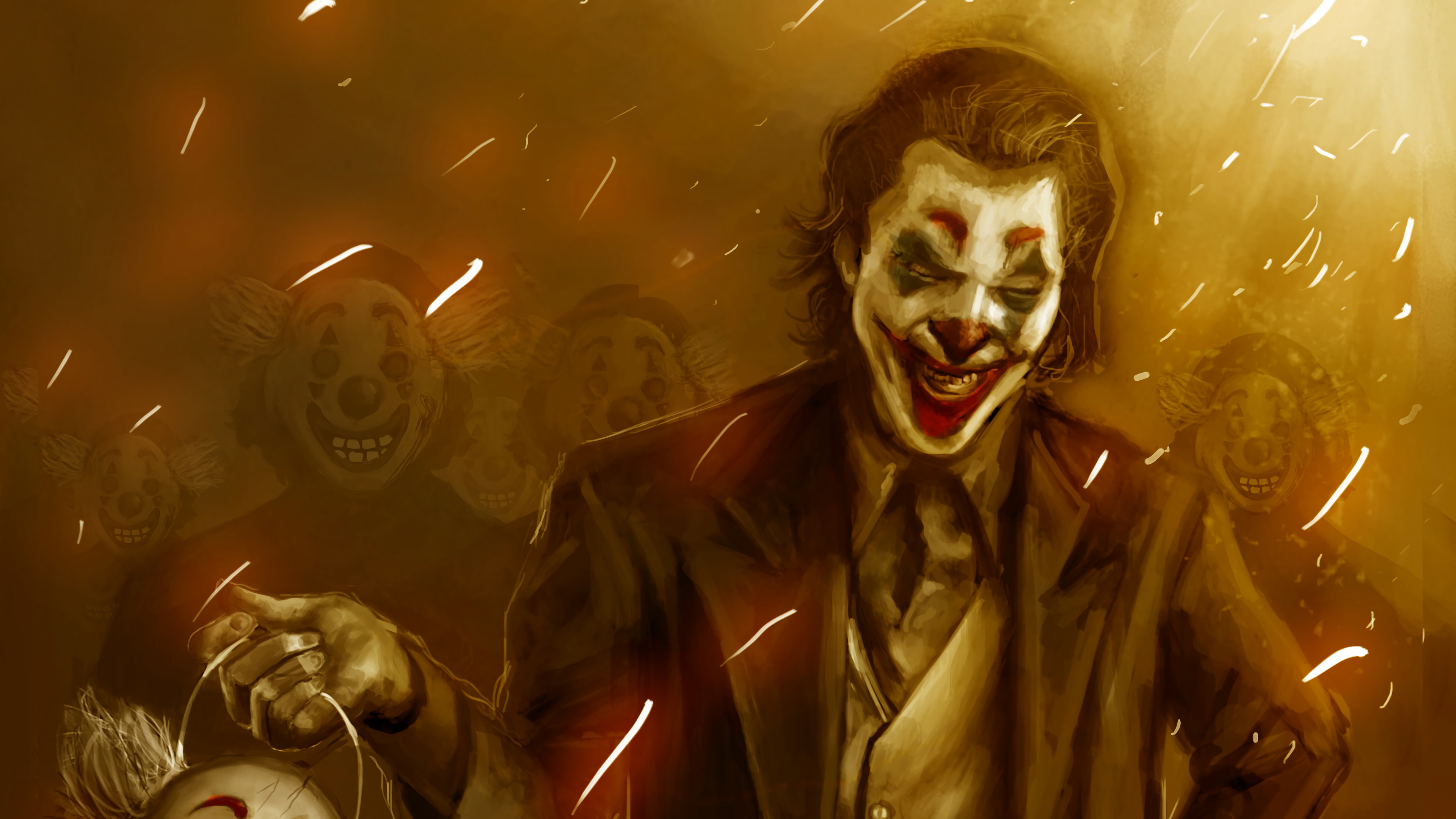 Joker from Movie 4K HD Wallpaper