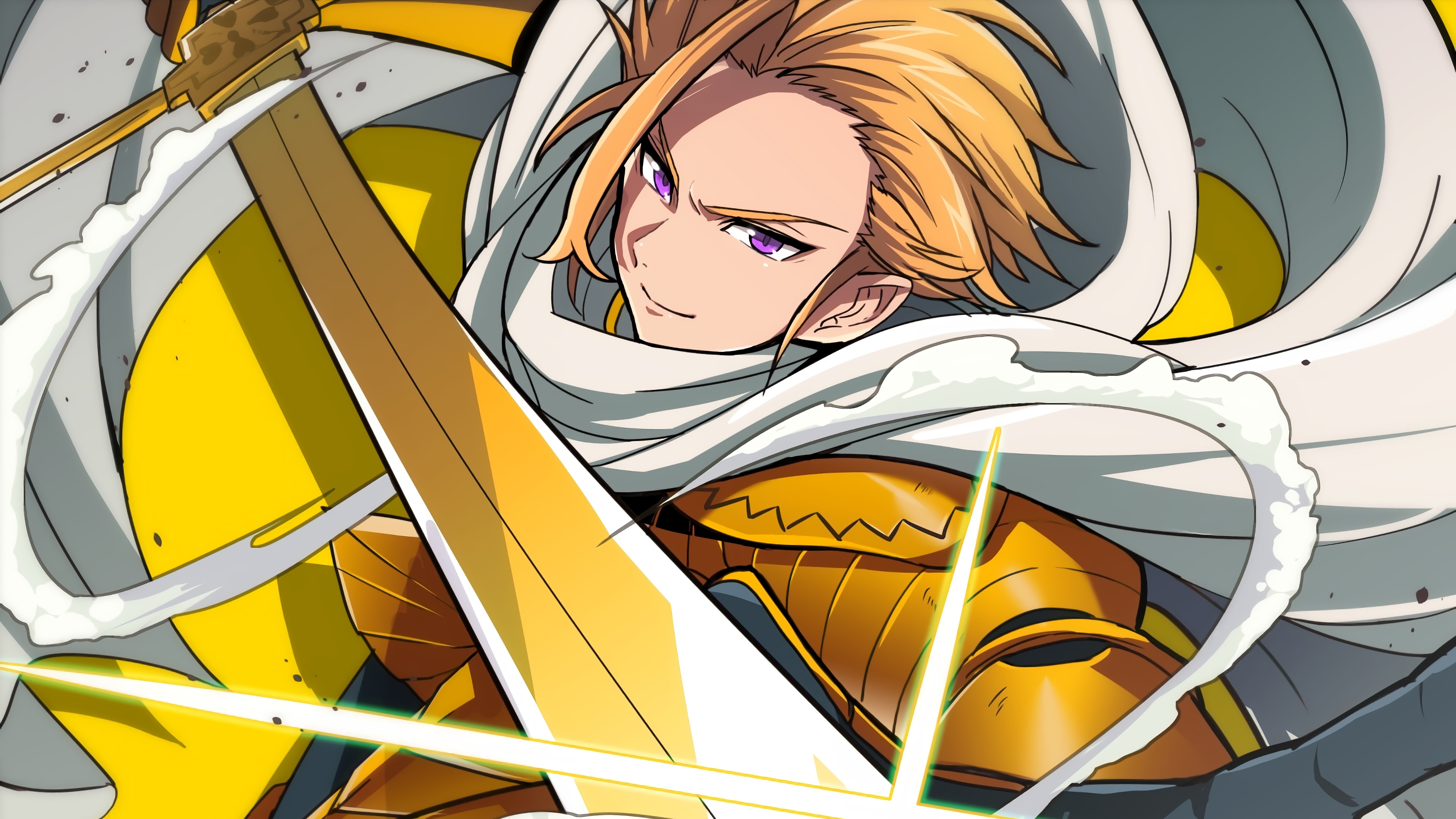 Arthur Pendragon from The Seven Deadly Sins 4K HD Wallpaper