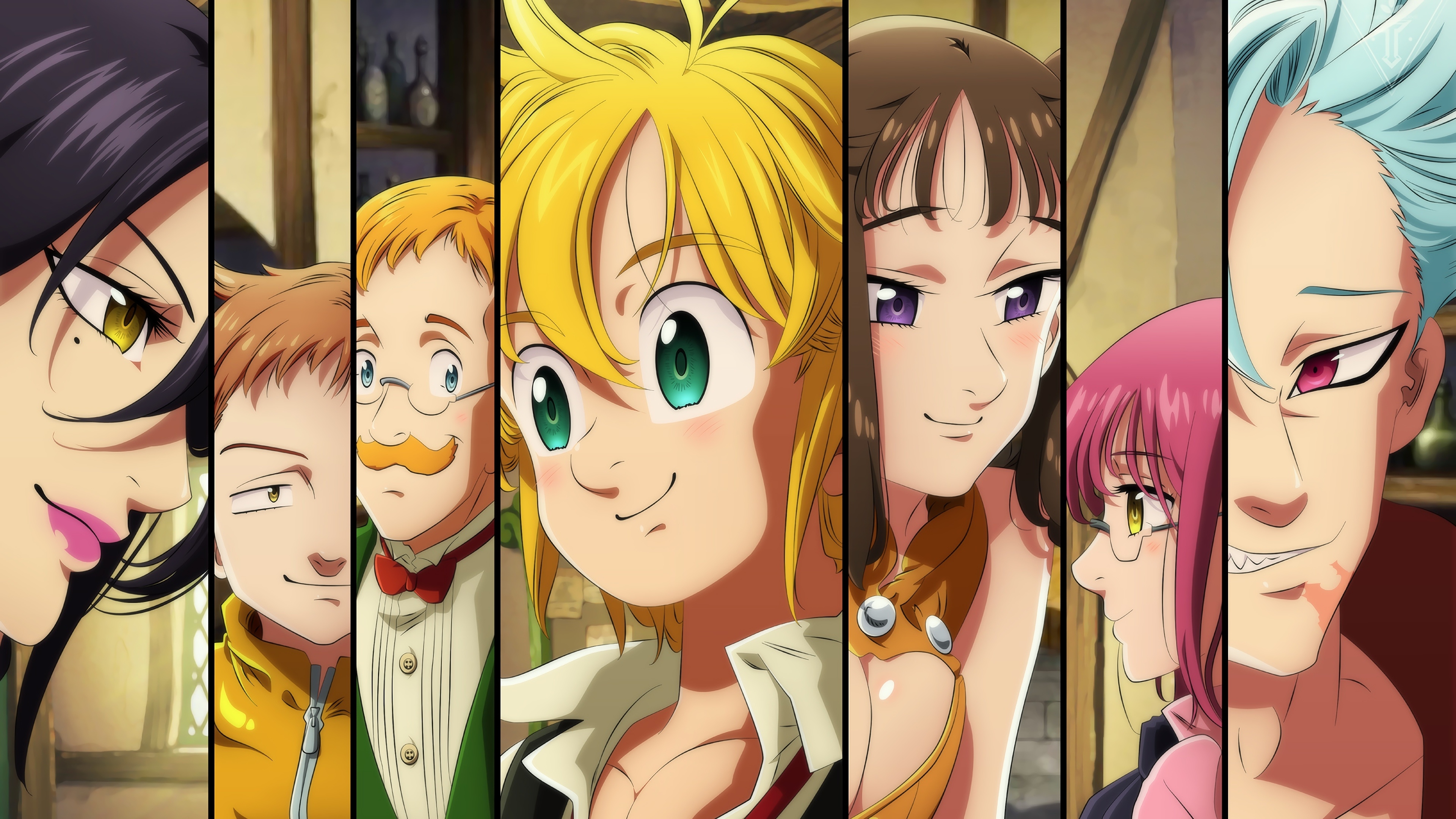 The Seven Deadly Sins 4K HD Wallpaper