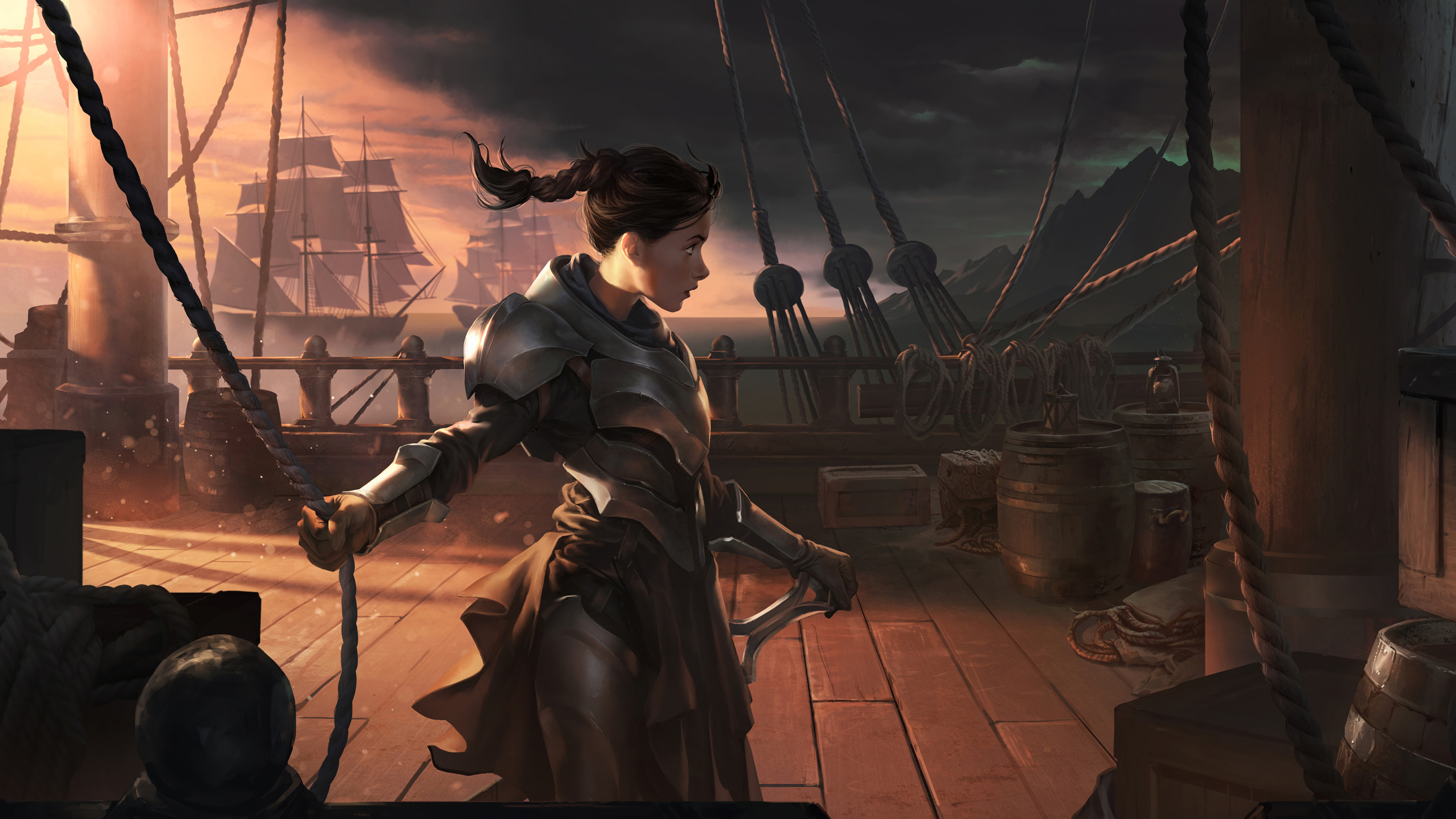 Vanguard Squire from Legends of Runeterra 4K HD Wallpaper