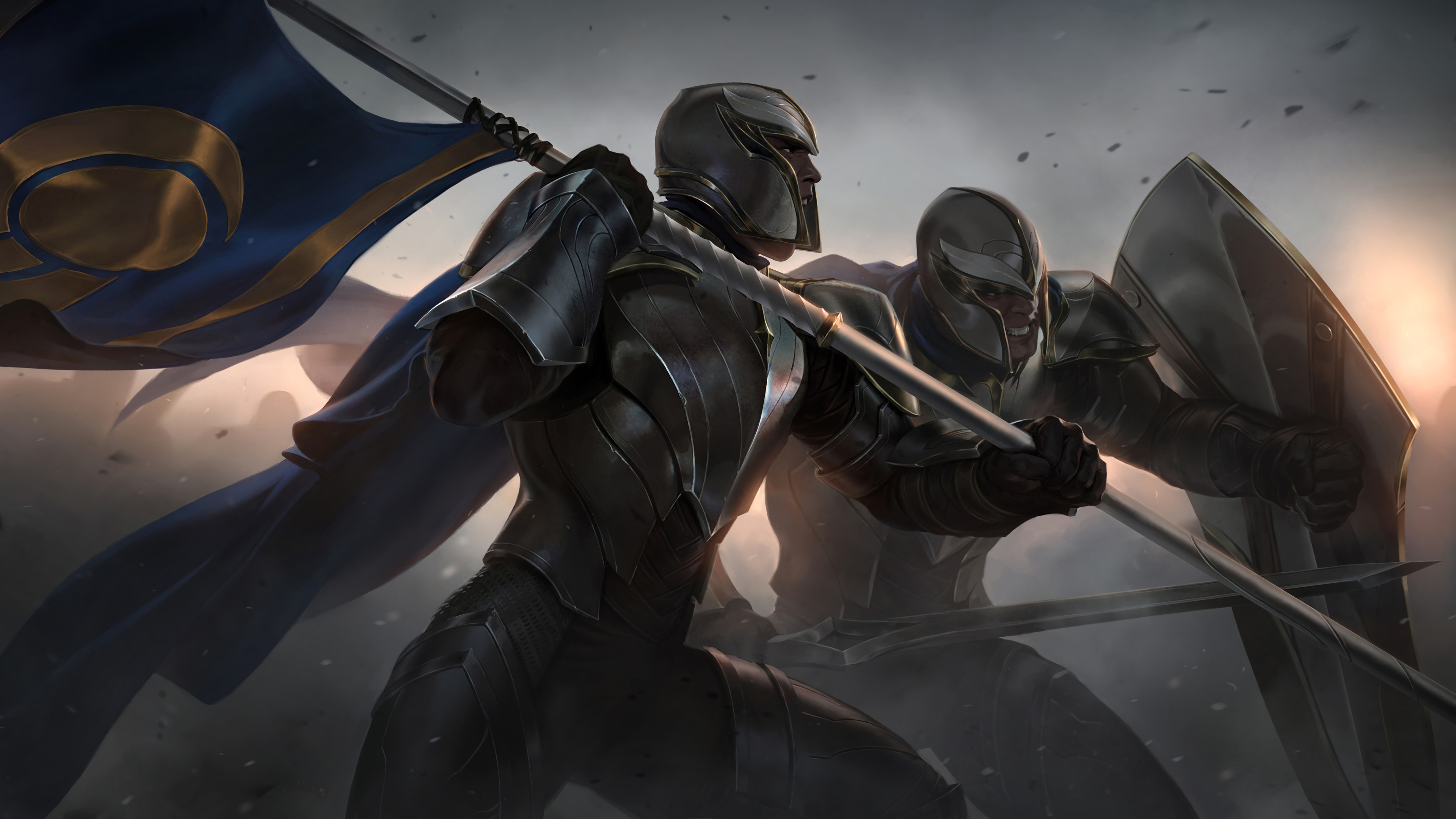 Vanguard Bannerman from Legends of Runeterra 4K HD Wallpaper