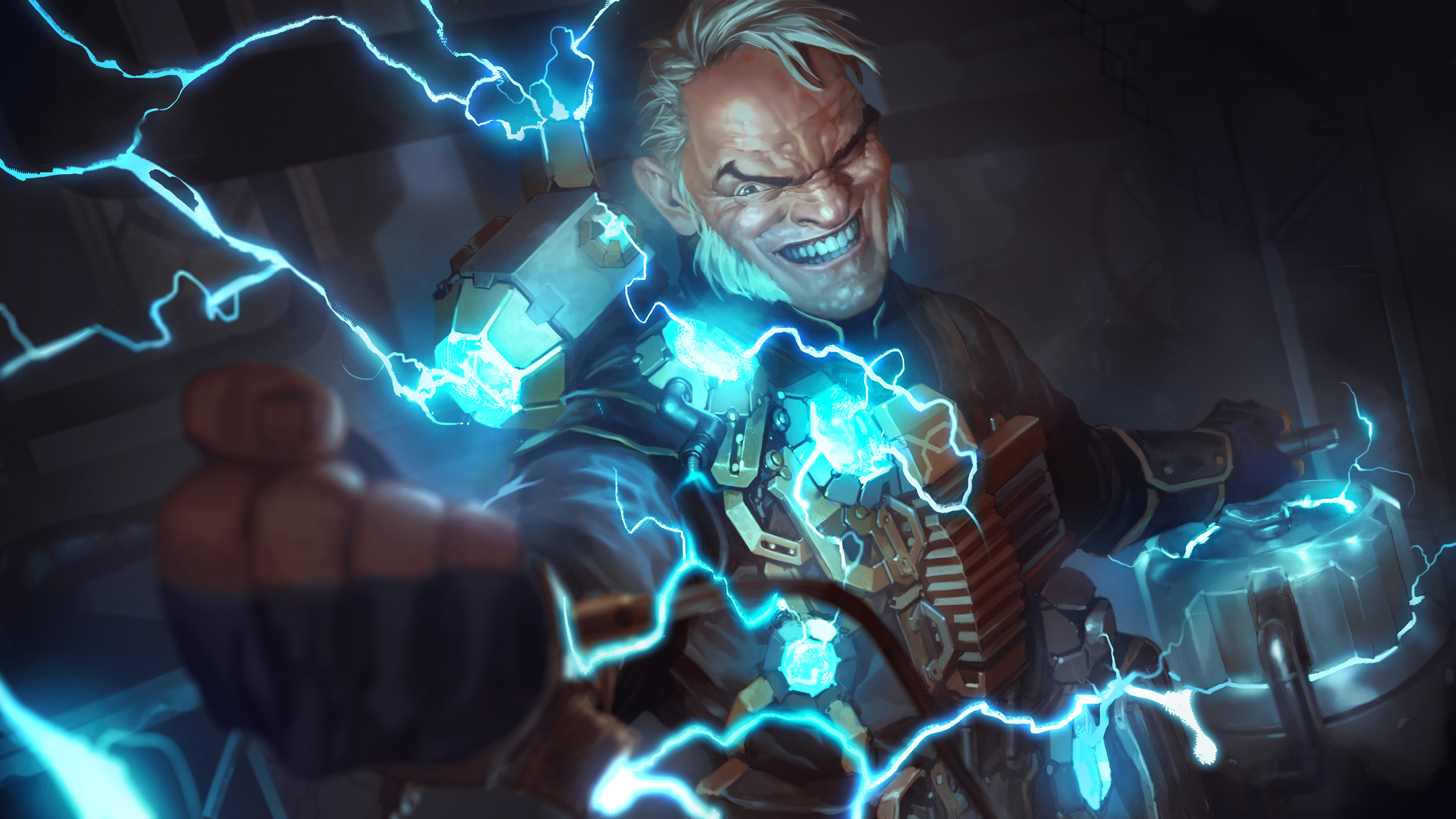 Unstable Voltician from Legends of Runeterra 4K HD Wallpaper