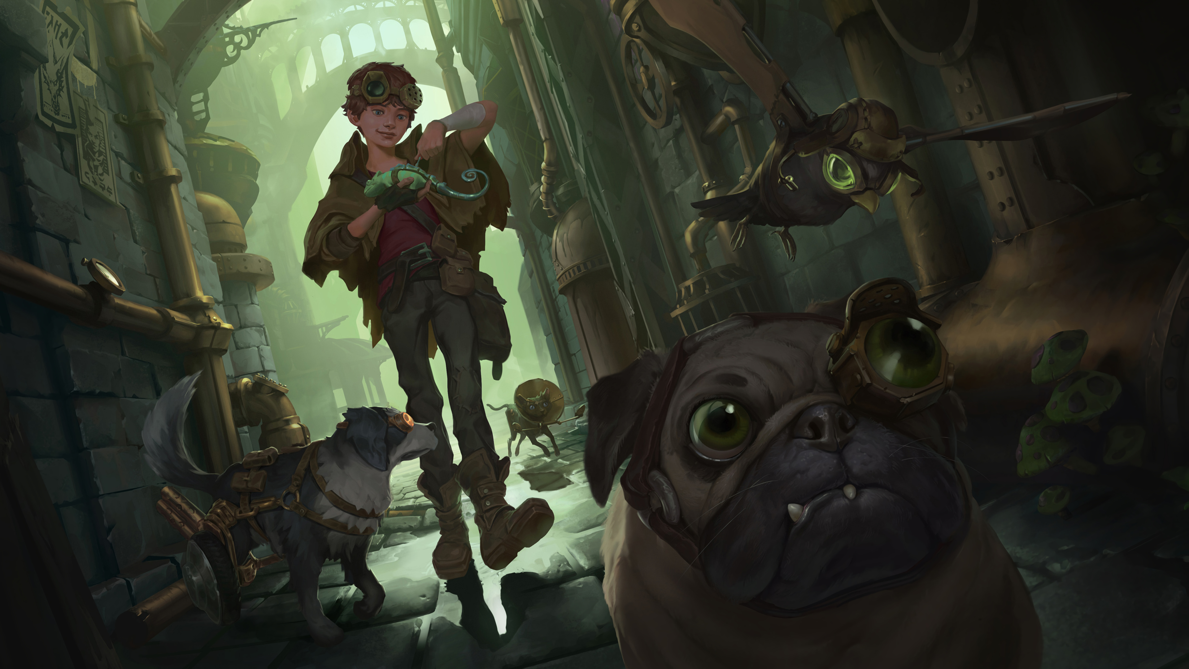 Sumpsnipe Scavenger from Legends of Runeterra 4K HD Wallpaper