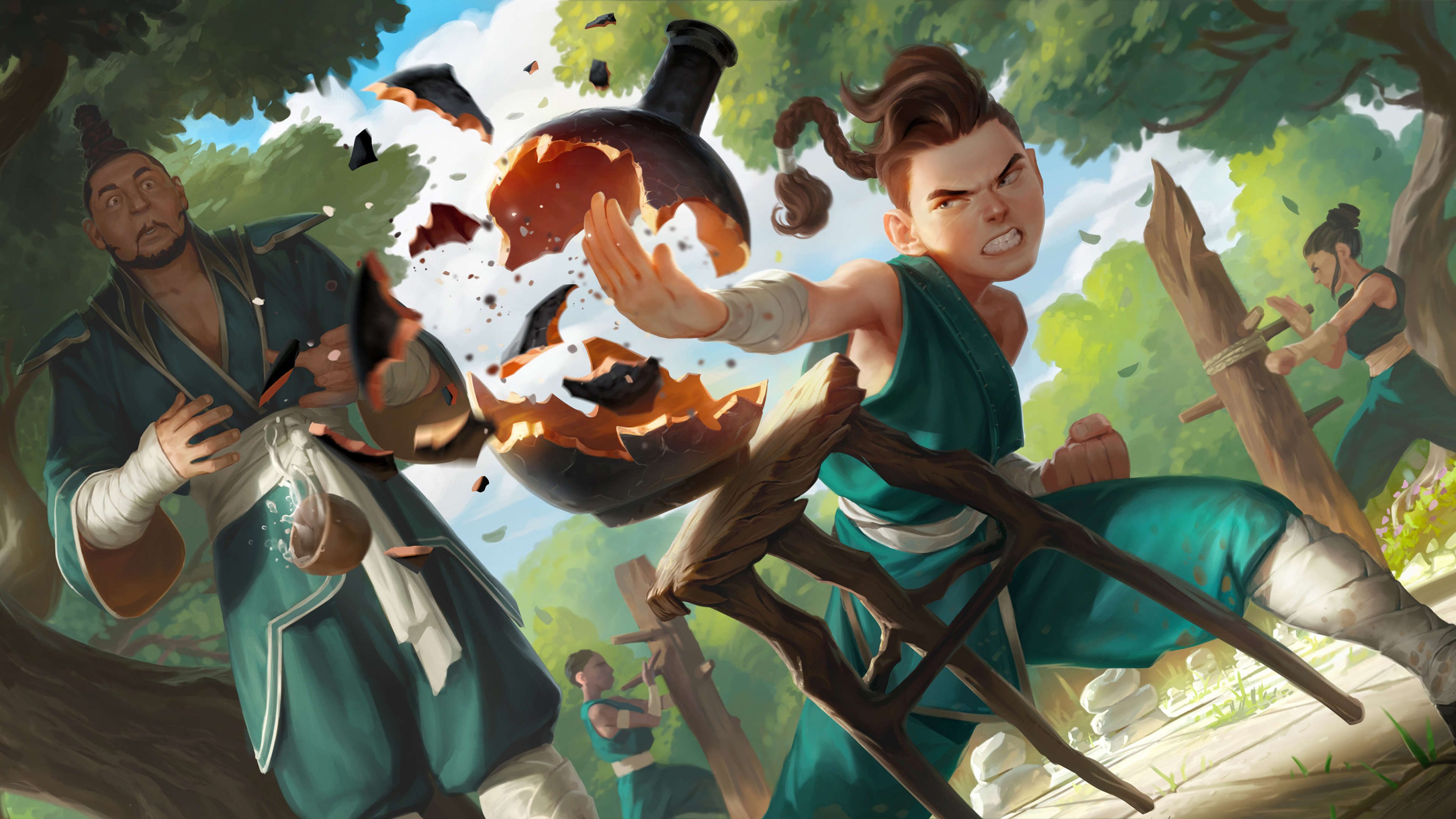 Sparring Student from Legends of Runeterra 4K HD Wallpaper