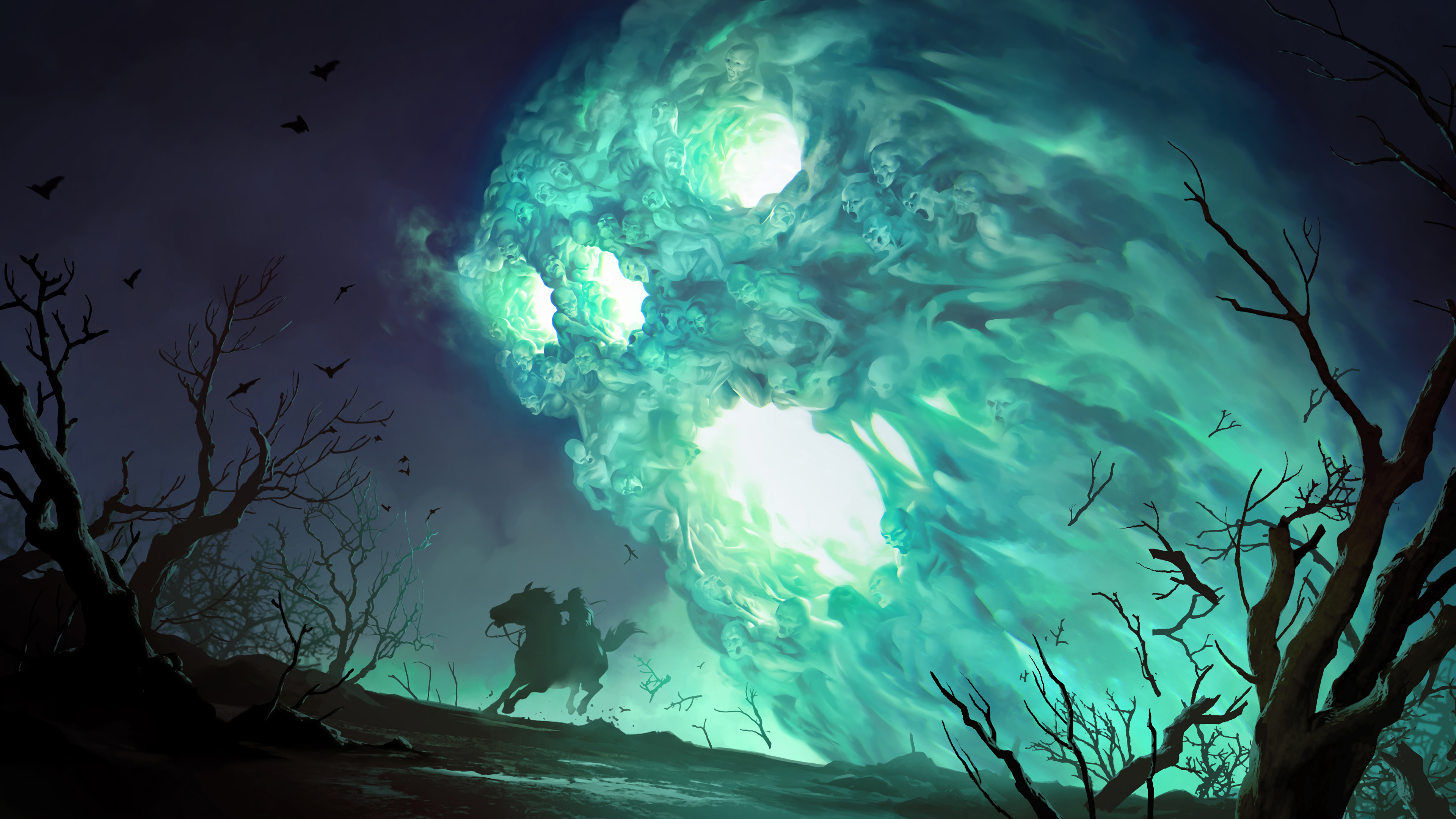 Mistwraith from Legends of Runeterra 4K HD Wallpaper