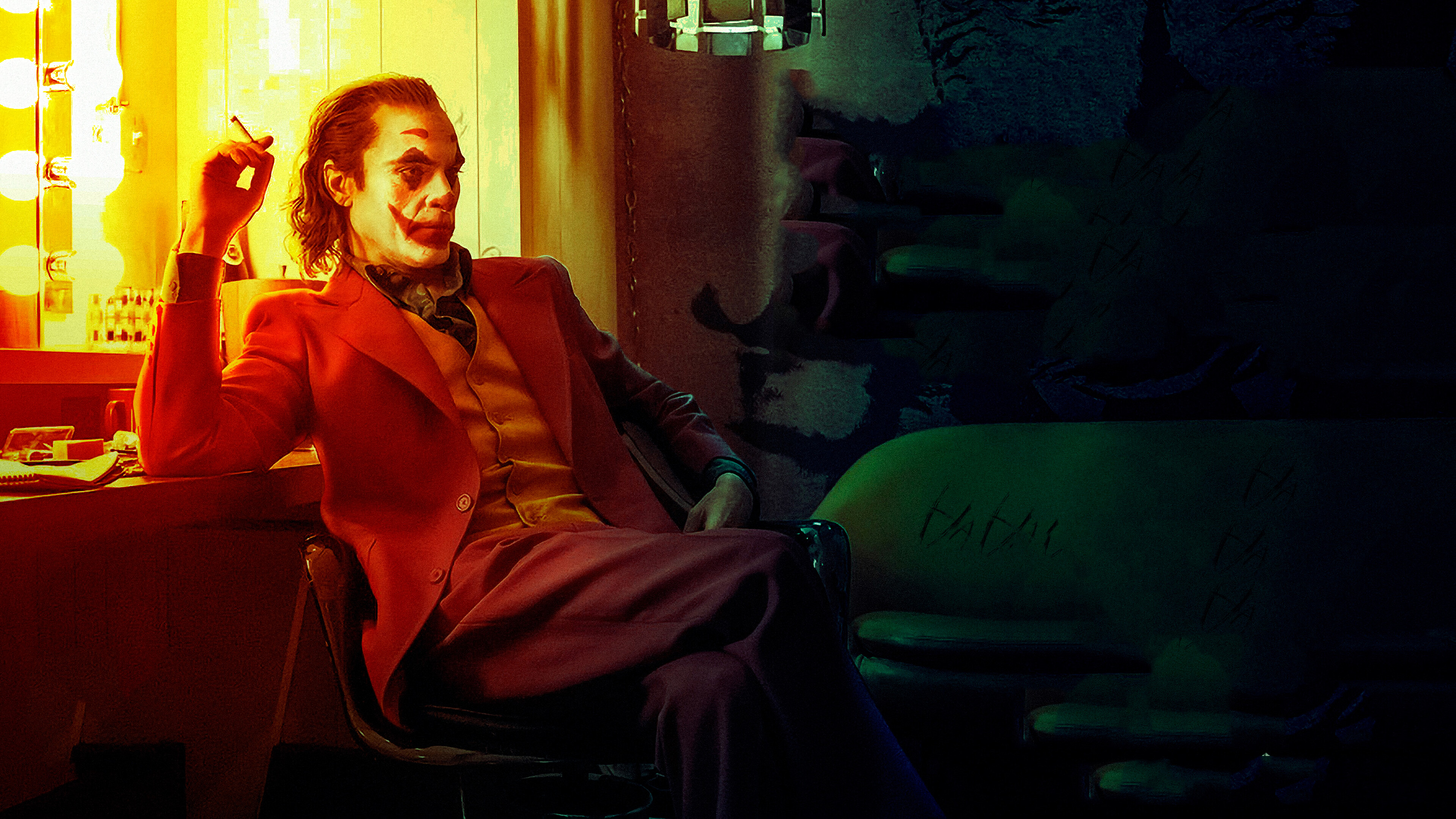 Joker from movie 4K HD Wallpaper