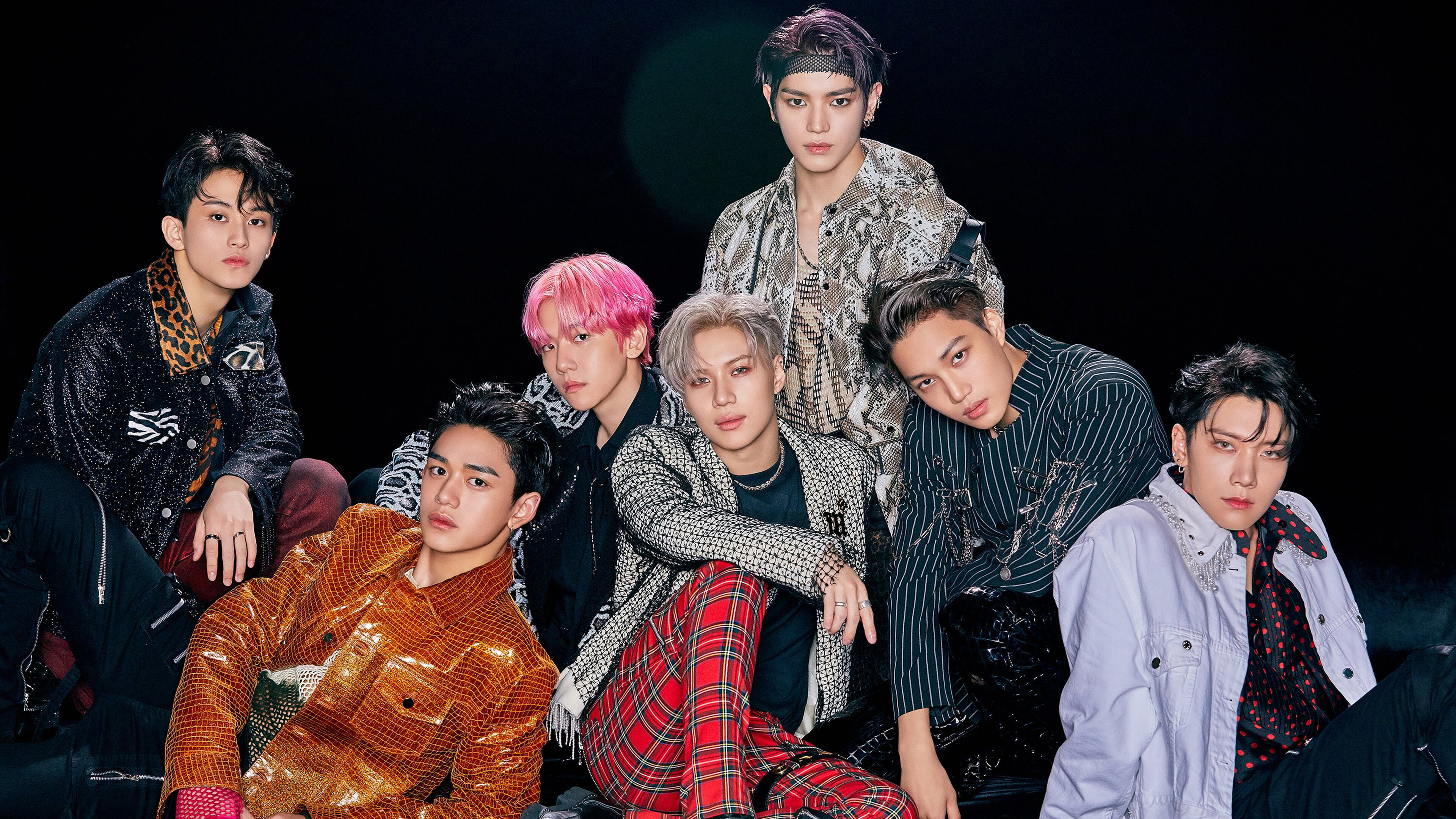 SuperM members in Jopping concept HD Wallpaper
