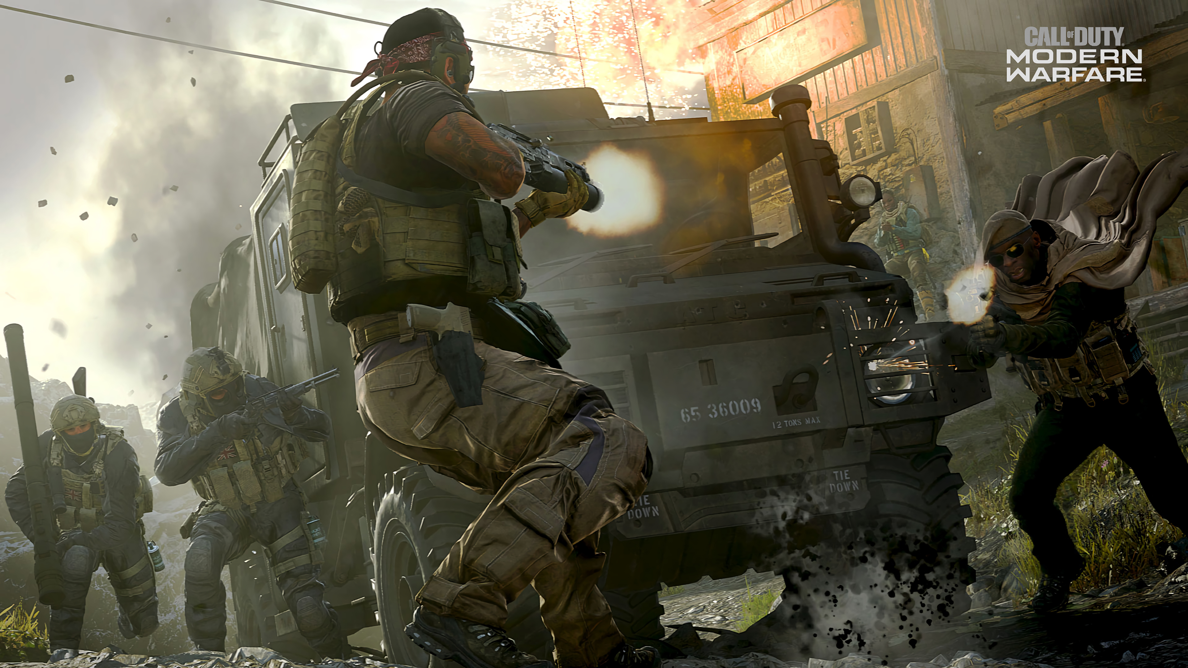 Soldiers in Call of Duty Modern Warfare 4K HD Wallpaper