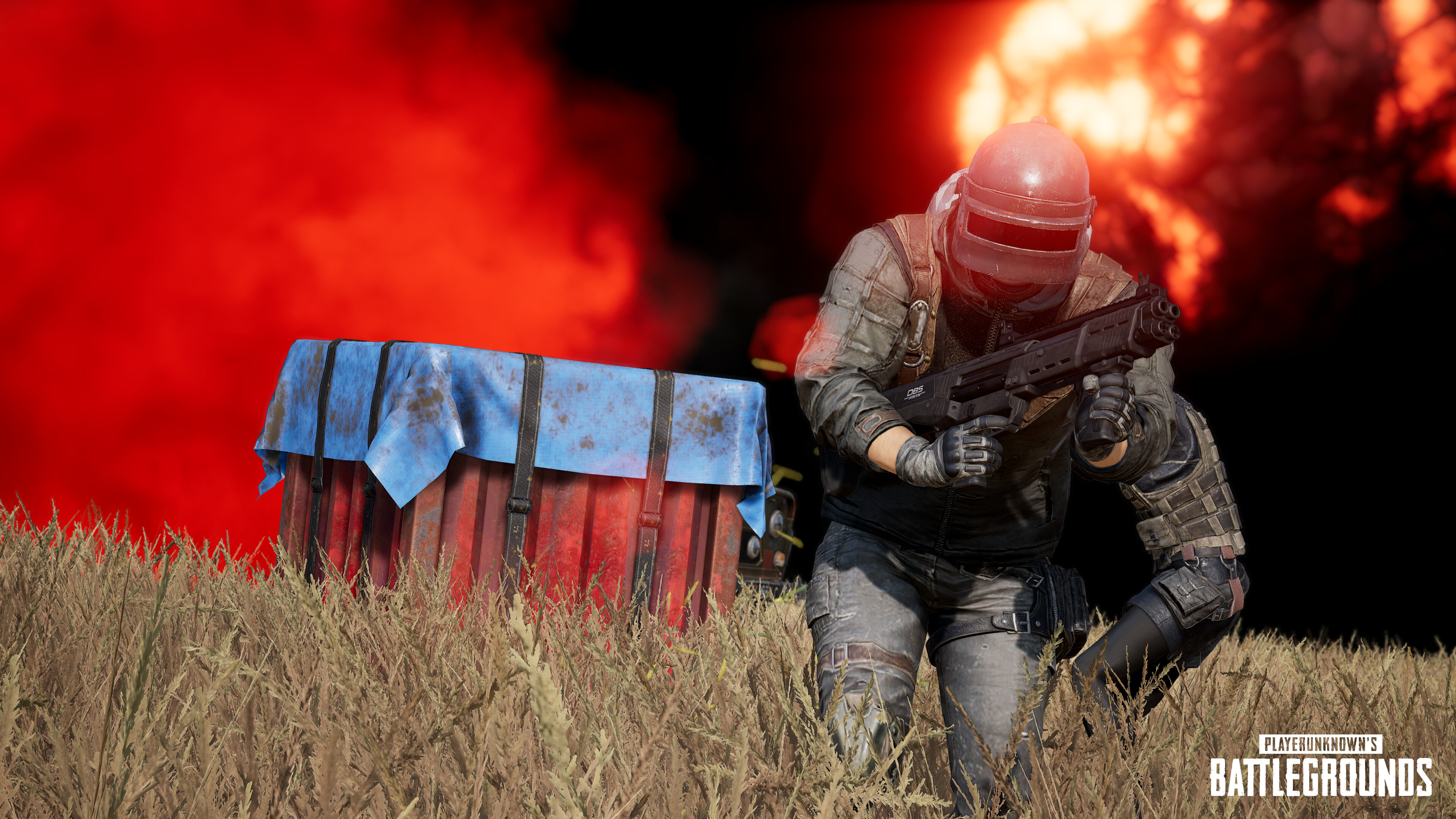 PlayerUnknown's Battlegrounds DBS Air Drop 4K HD Wallpaper