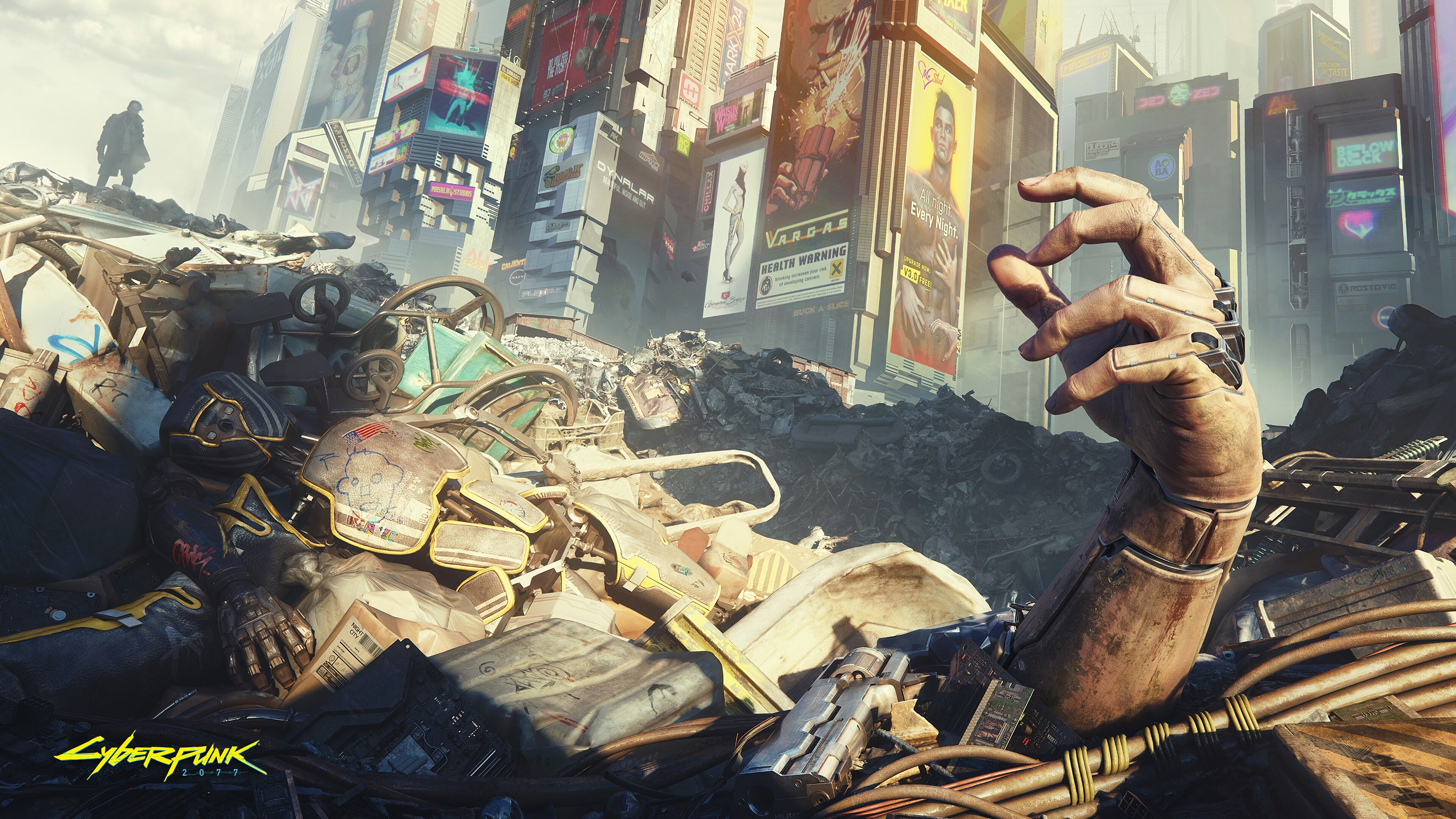 Cyberpunk 2077 Cybernetic Arms 4K HD Wallpaper