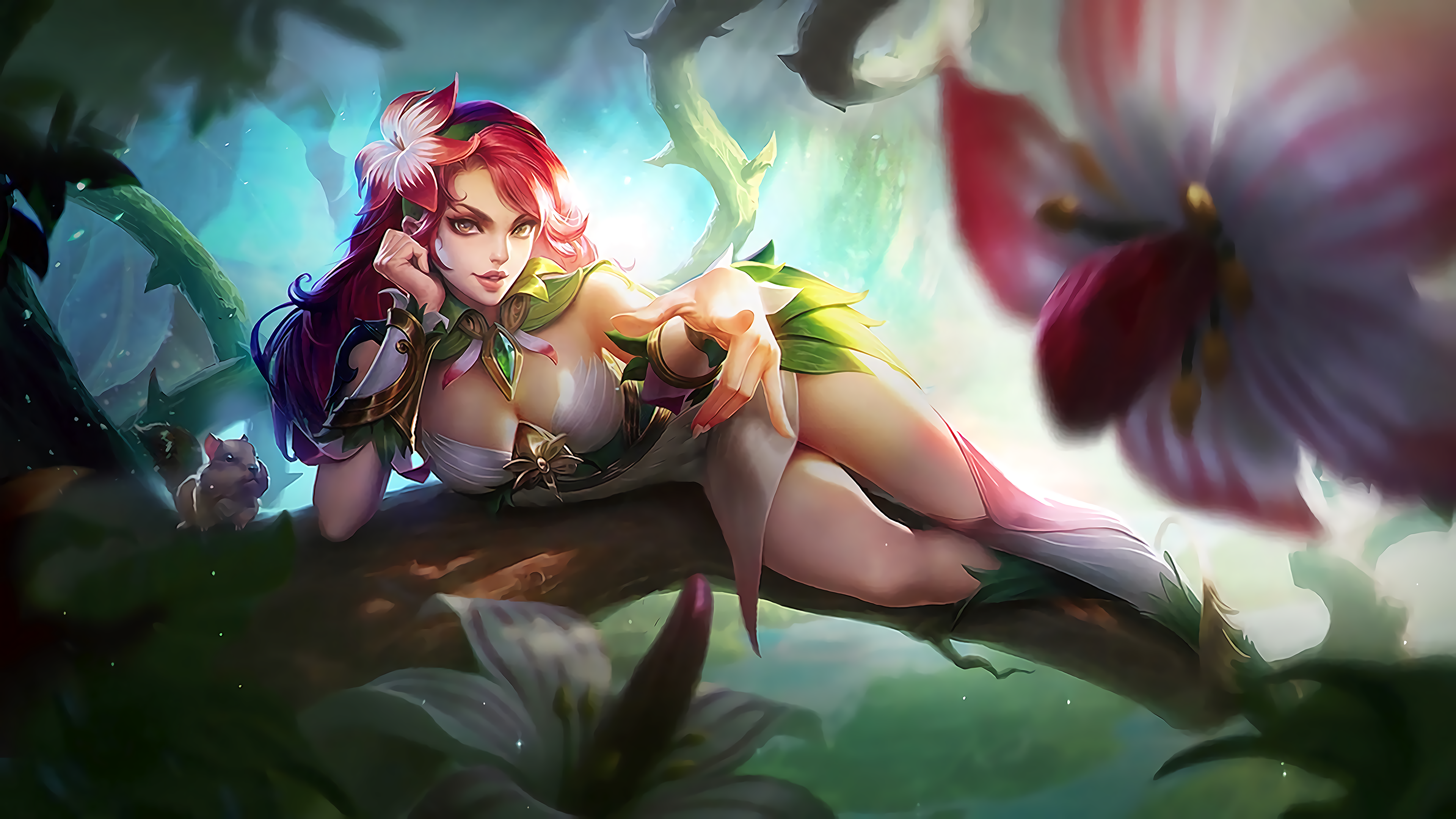 Esmeralda, Poison Vine, Skin, Mobile Legends, 4K HD Wallpaper