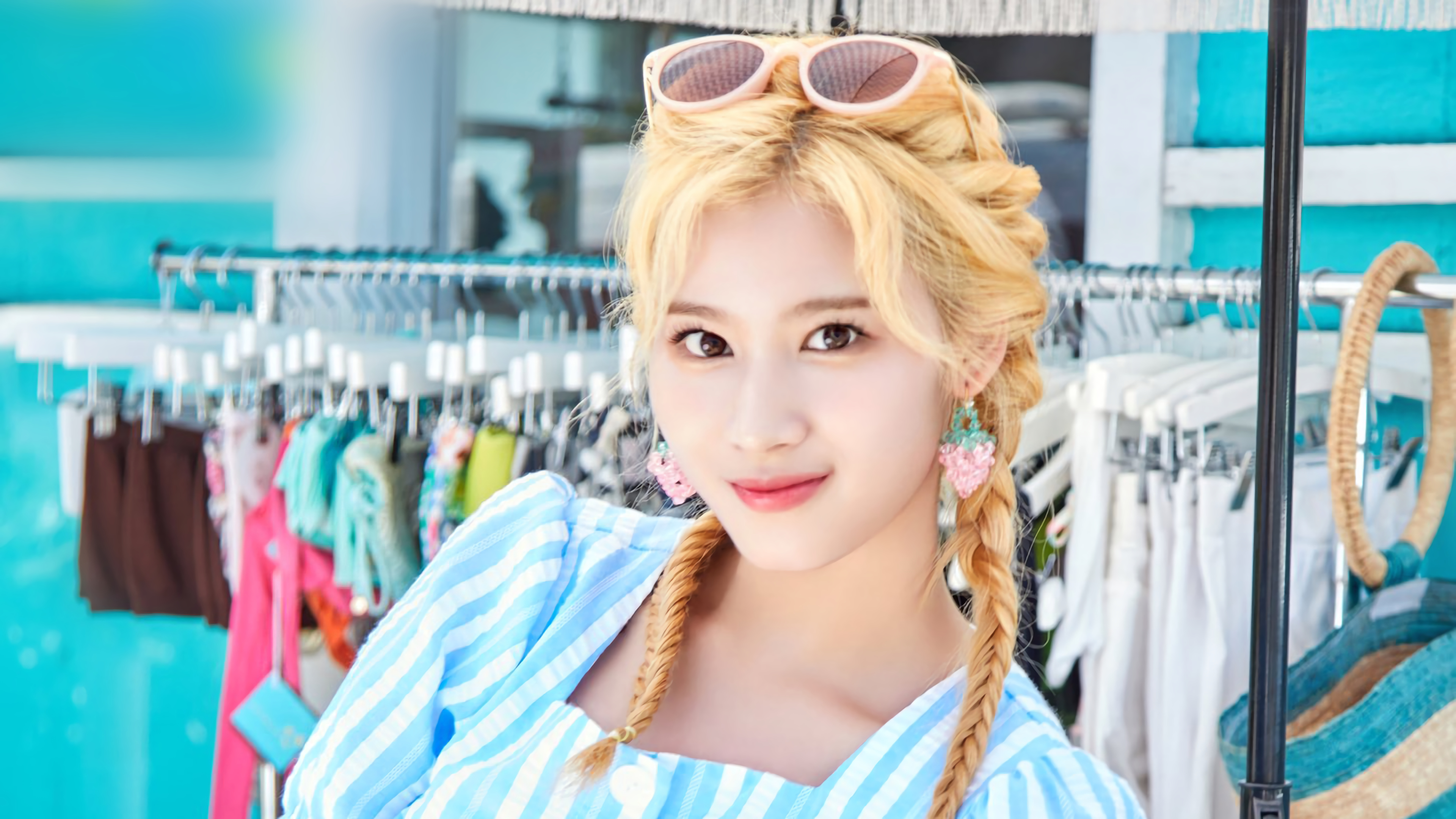 Sana from TWICE 4K HD Wallpaper