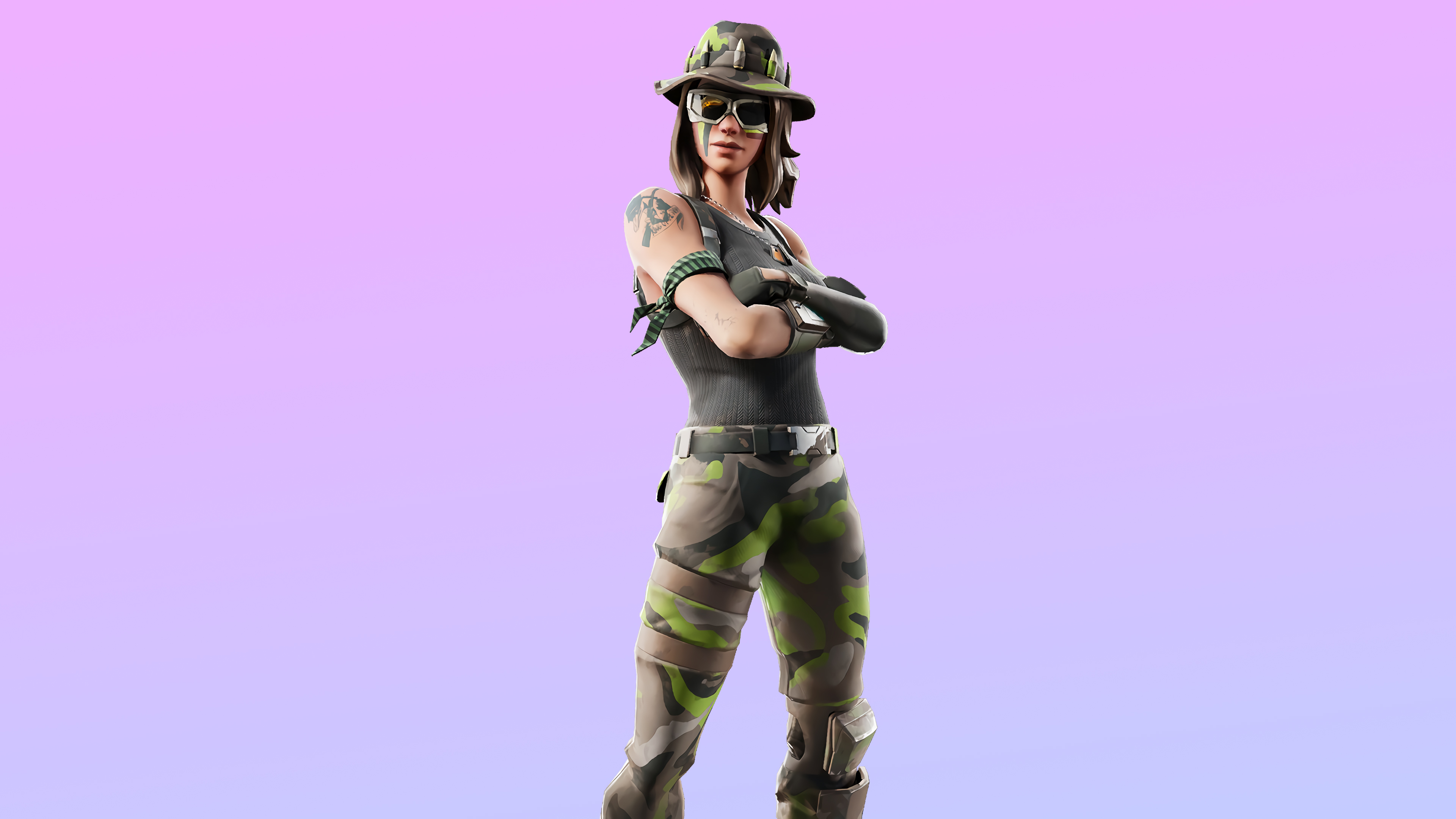 Fortnite, Swamp Stalker, [Skin], [Outfit], 4K HD Wallpaper