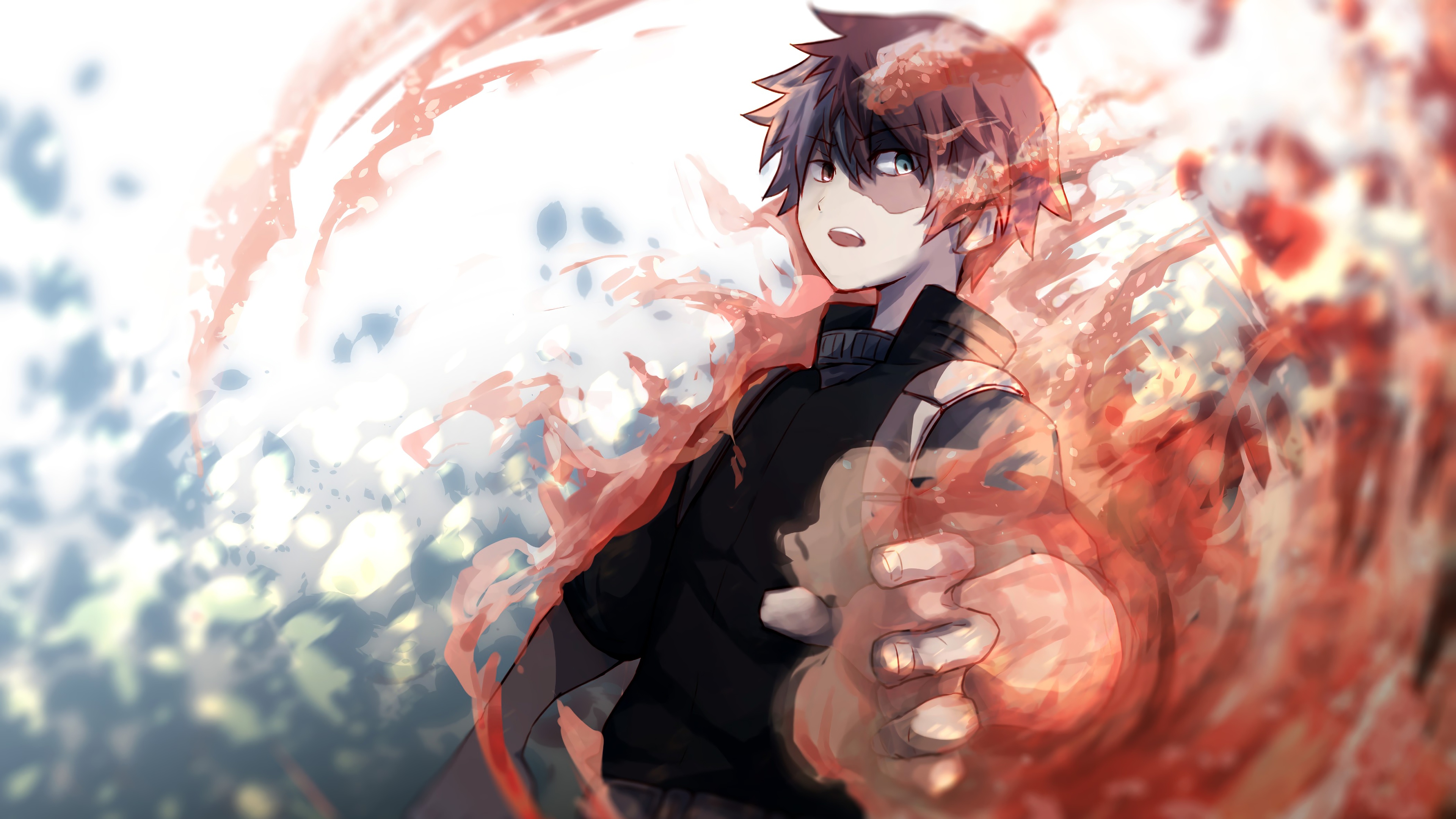 Shoto Todoroki from My Hero Academia 4K HD Wallpaper