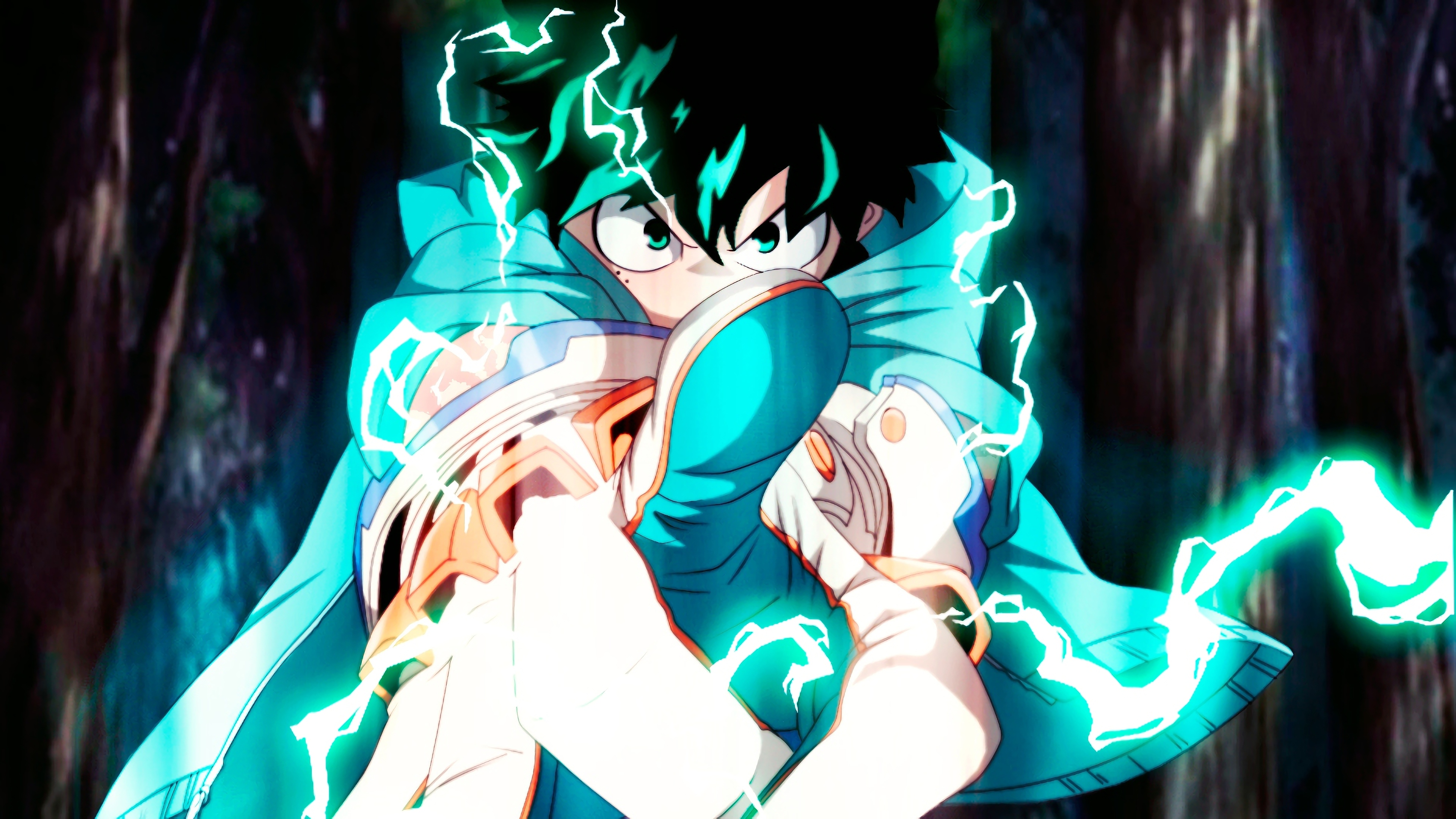 Izuku Midoriya from My Hero Academia 4K HD Wallpaper