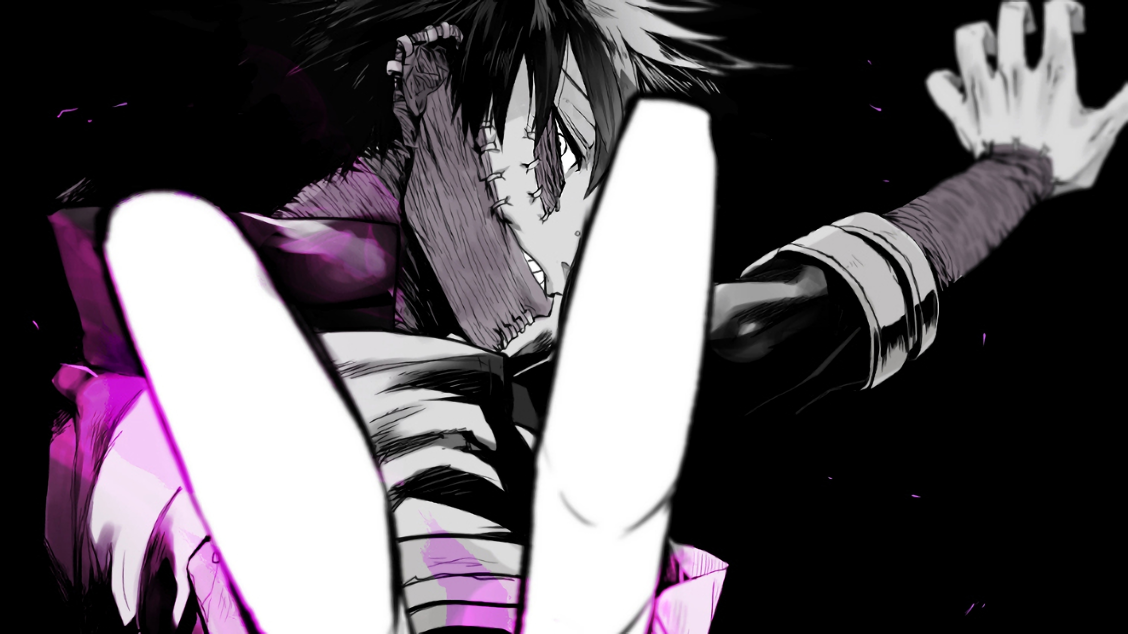 Dabi from My Hero Academia 4K HD Wallpaper