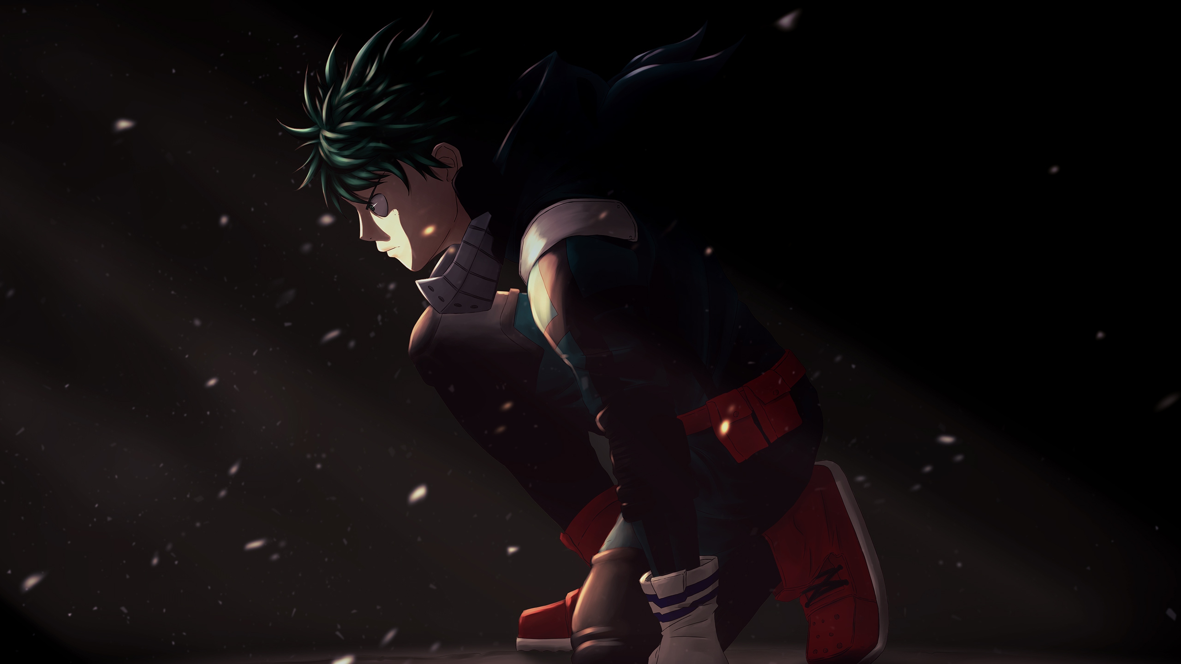 Izuku Midoriya from My Hero Academia in 4K HD Wallpaper