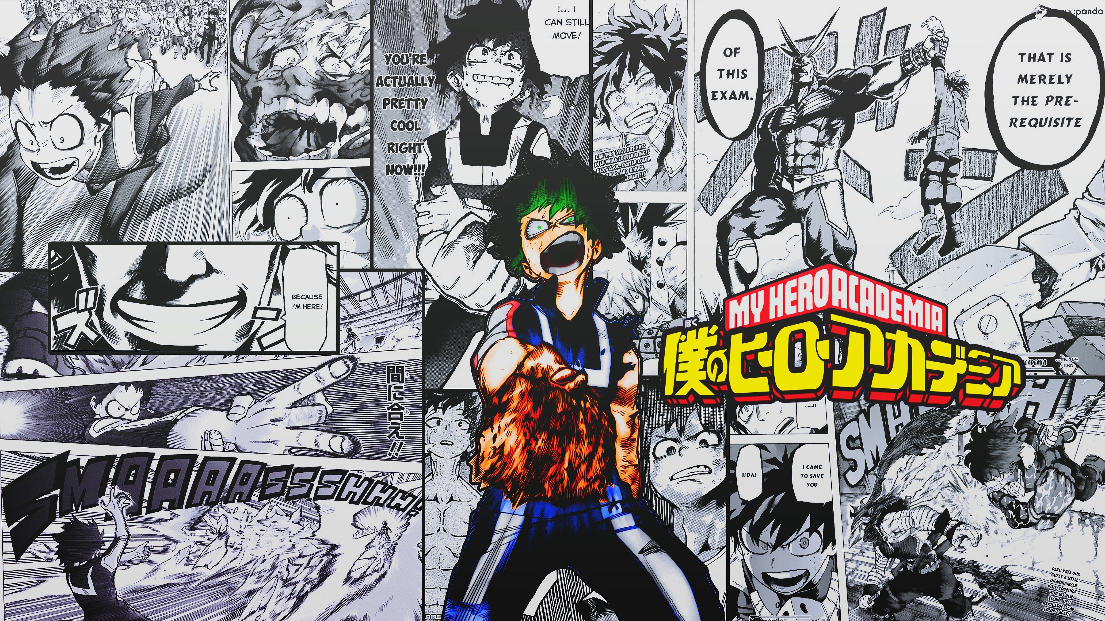 Izuku Midoriya from My Hero Academia 4K HD Wallpaper
