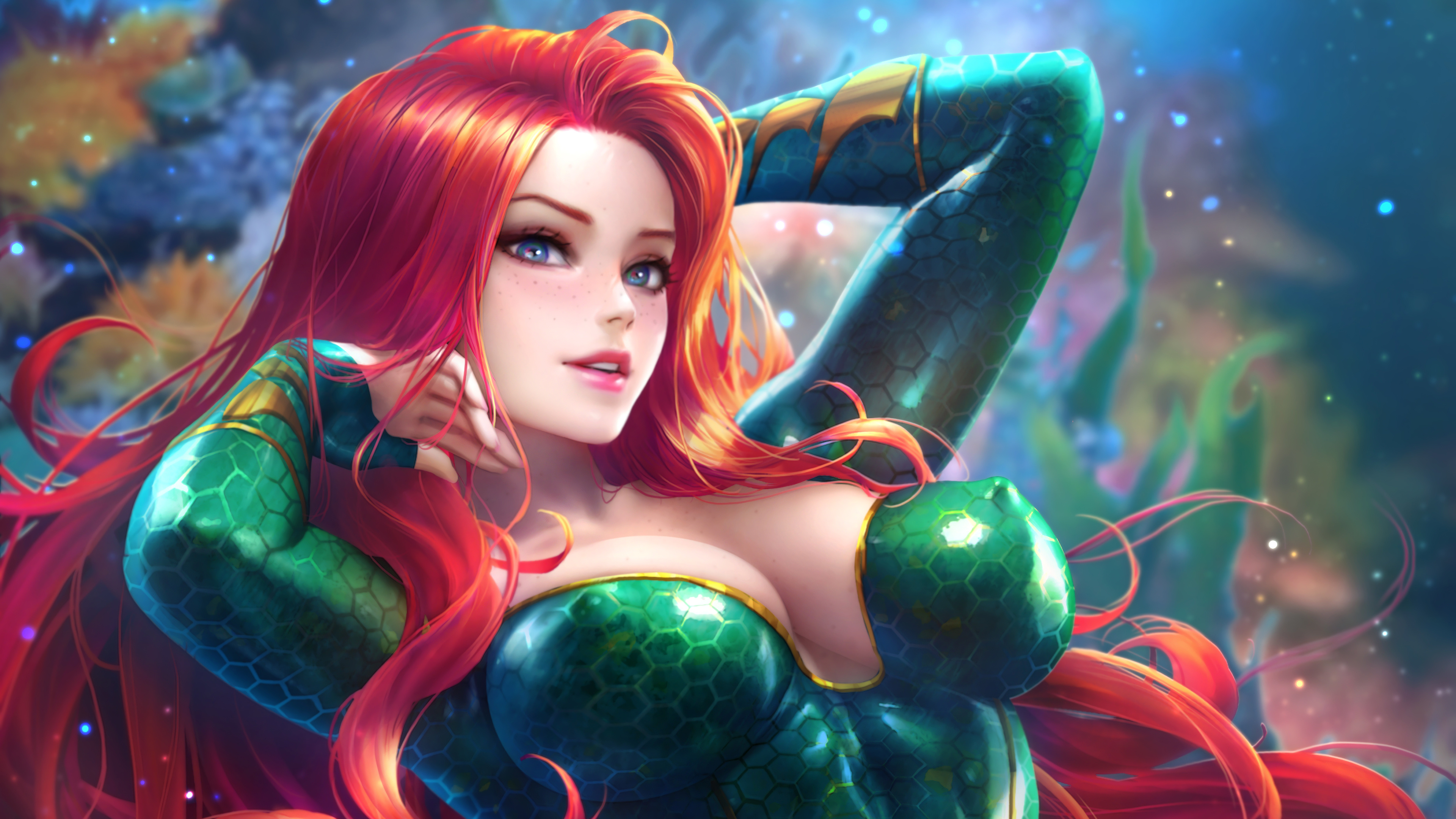 Mera from Aquaman 4K HD Wallpaper