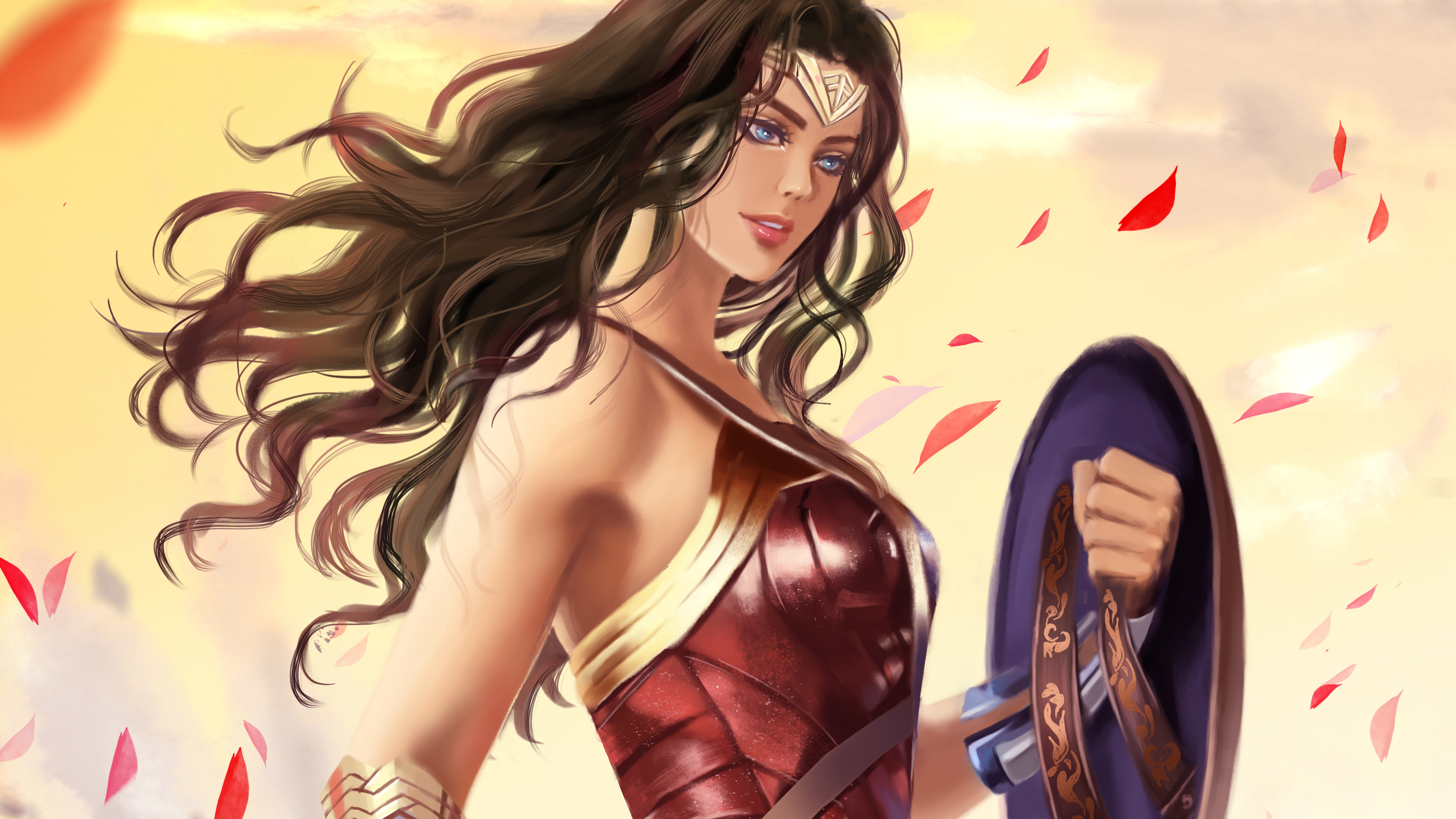 Wonder Woman 4K HD Wallpaper