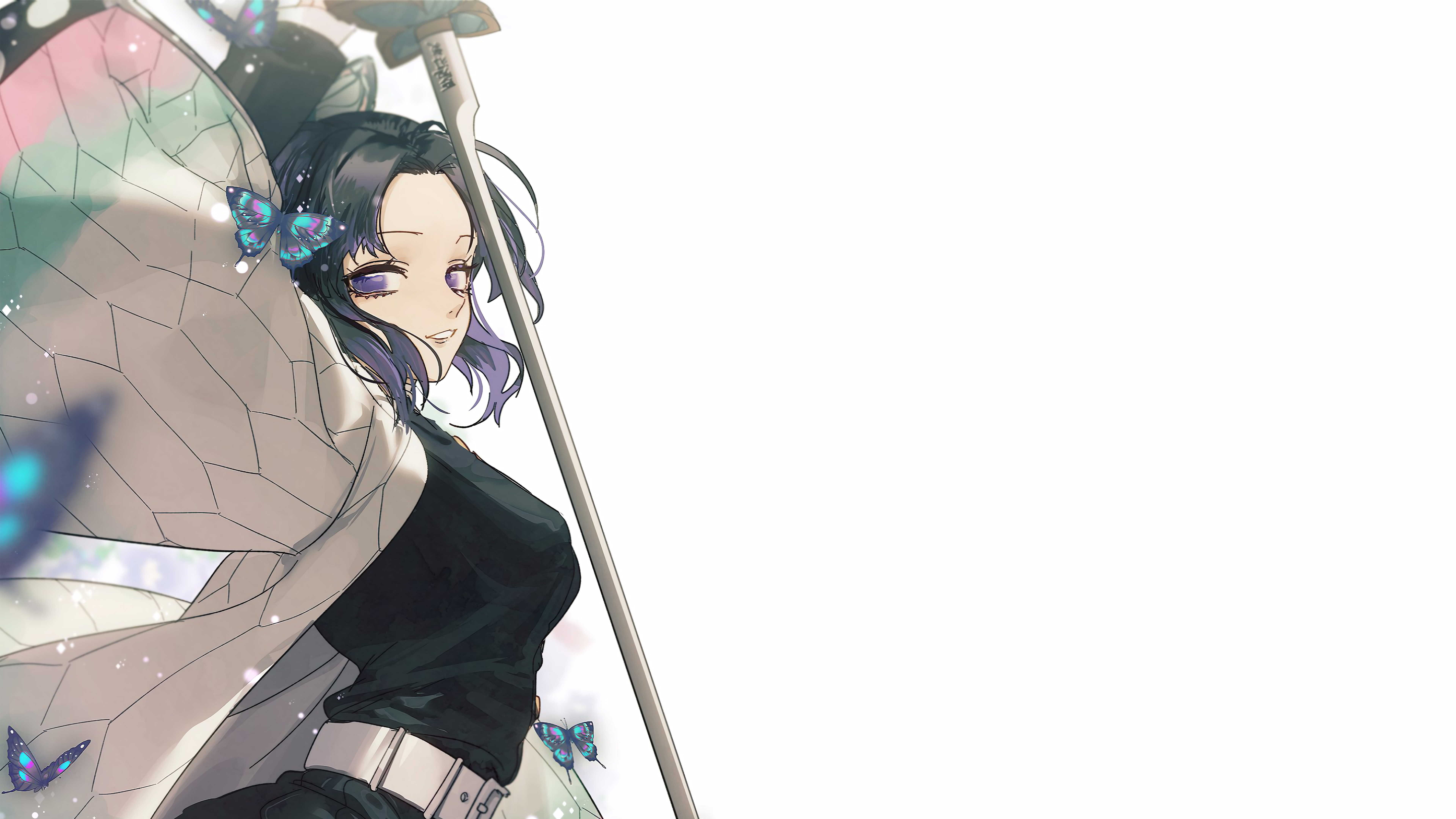 Shinobu Kocho from Demon Slayer HD Wallpaper