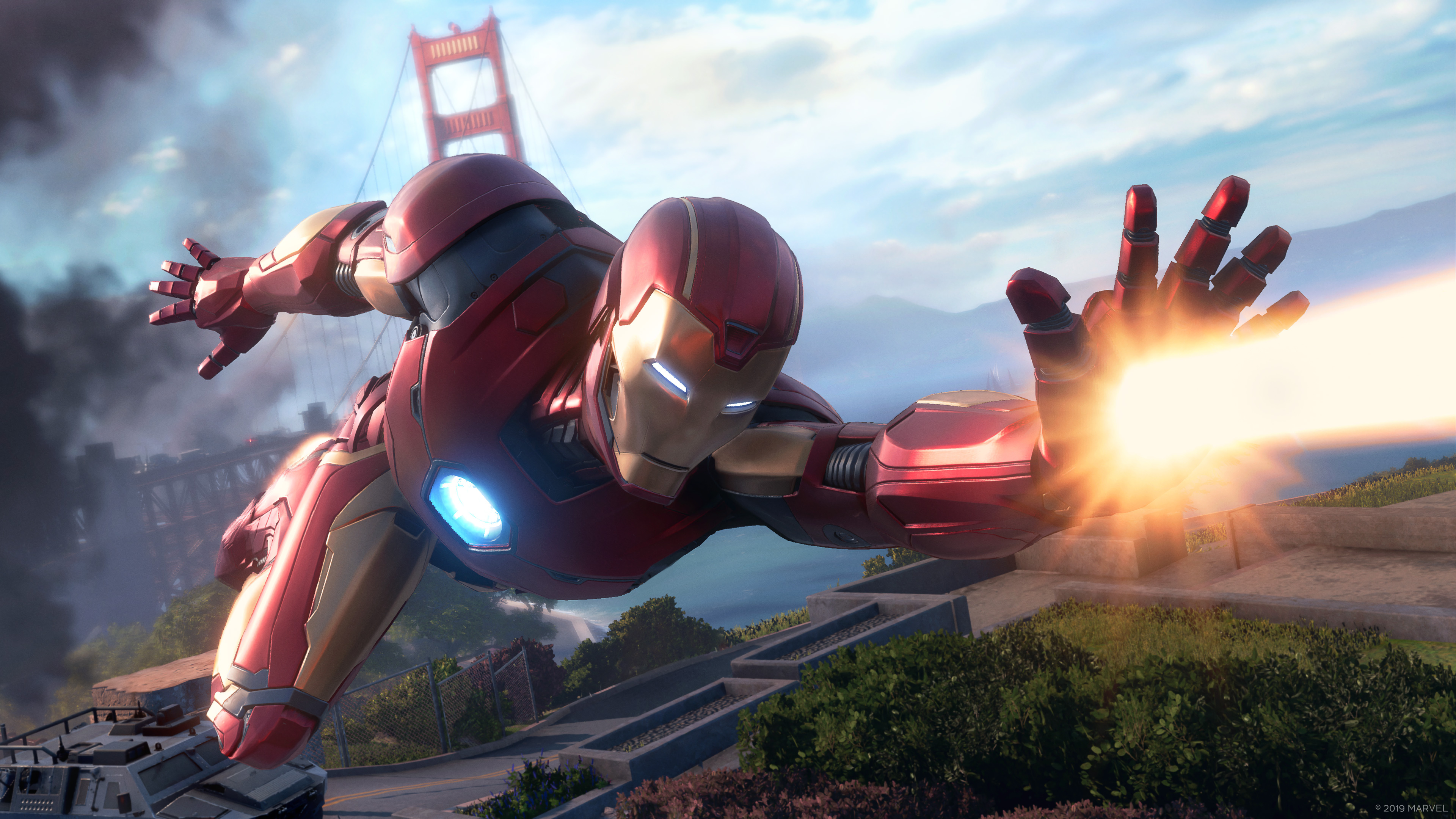 Iron Man from Marvel's Avengers in 4K HD Wallpaper