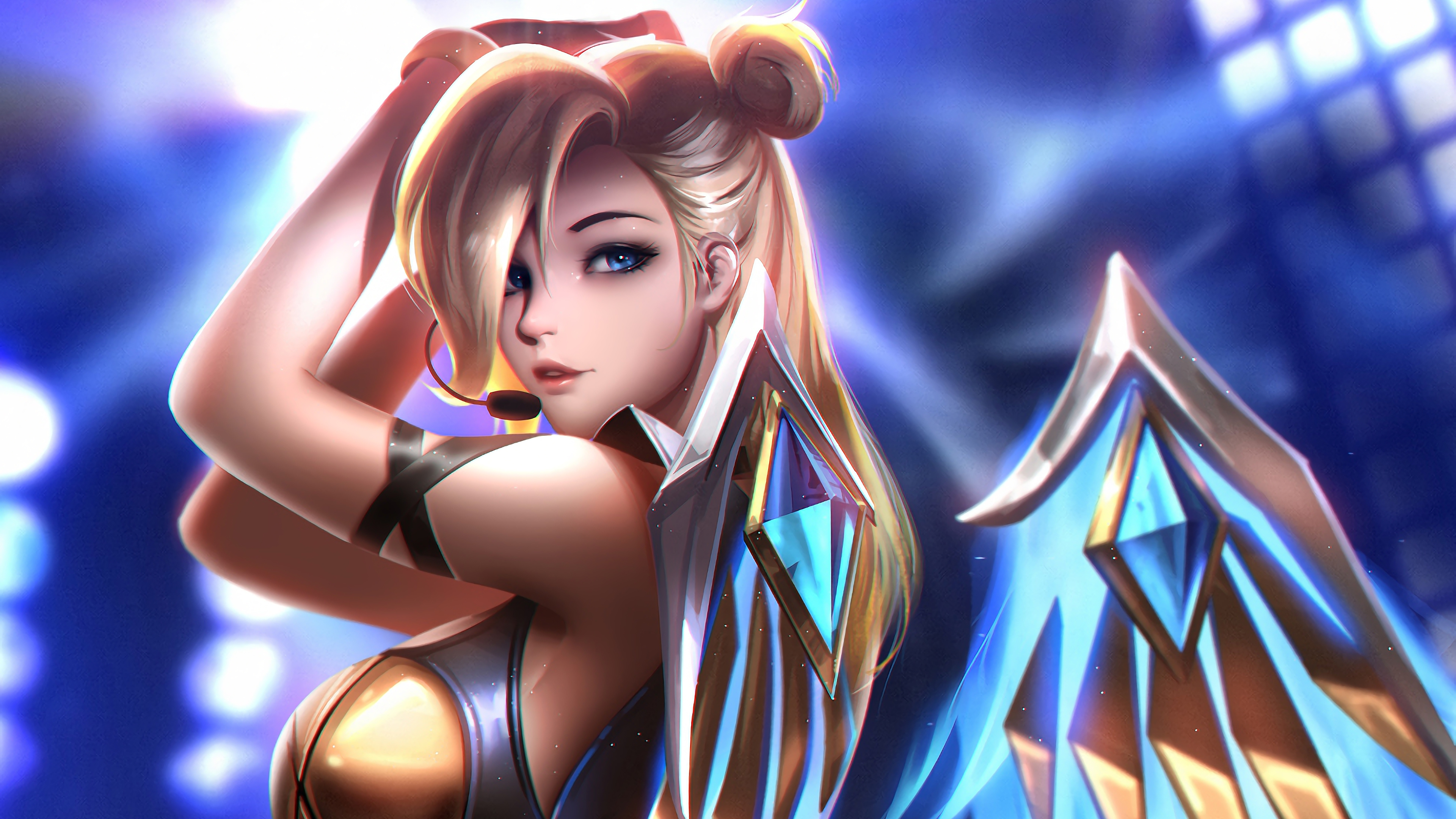 Mercy from K/DA in 4K HD Wallpaper