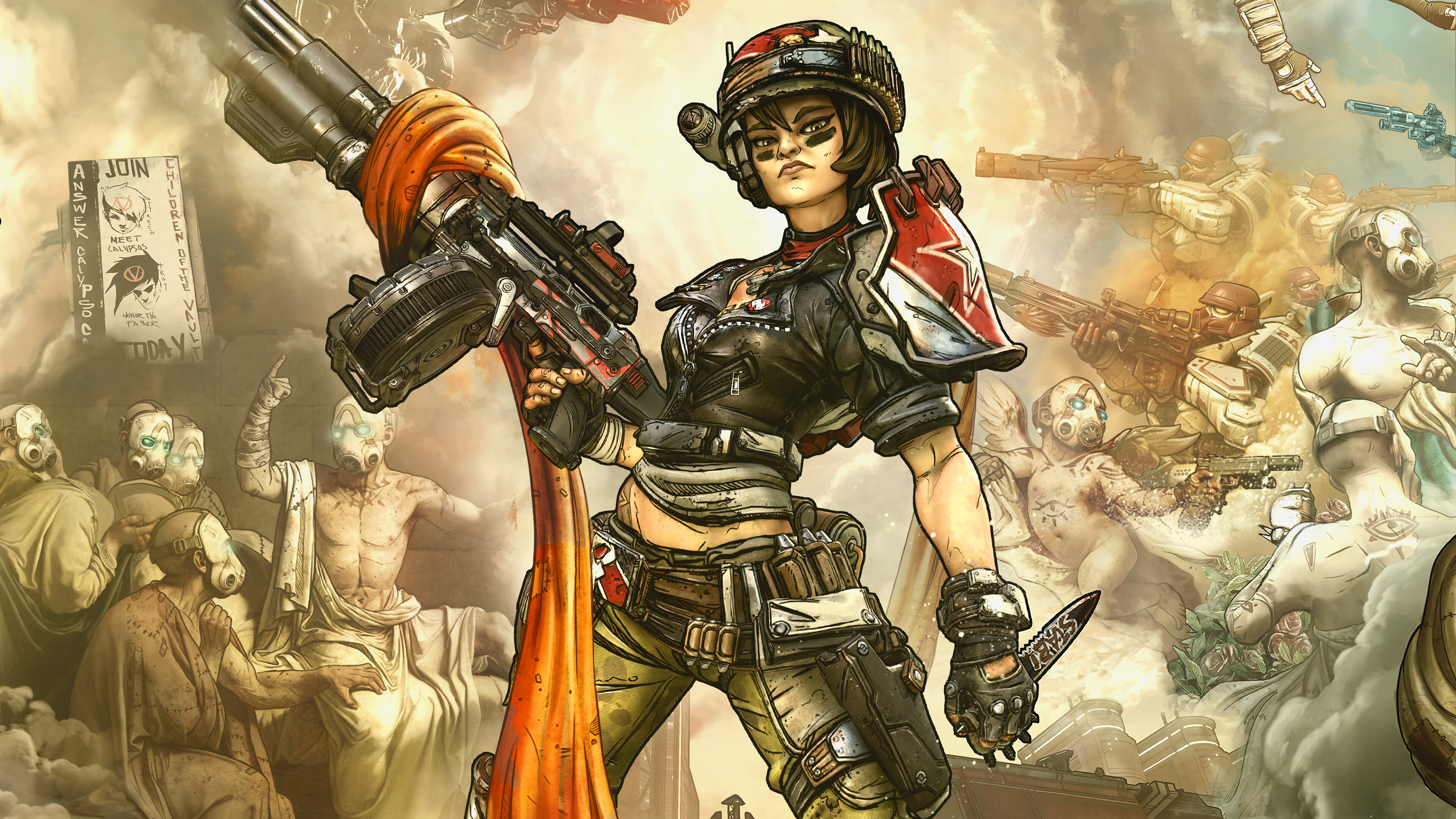 Moze from Borderlands 3 4K HD Wallpaper