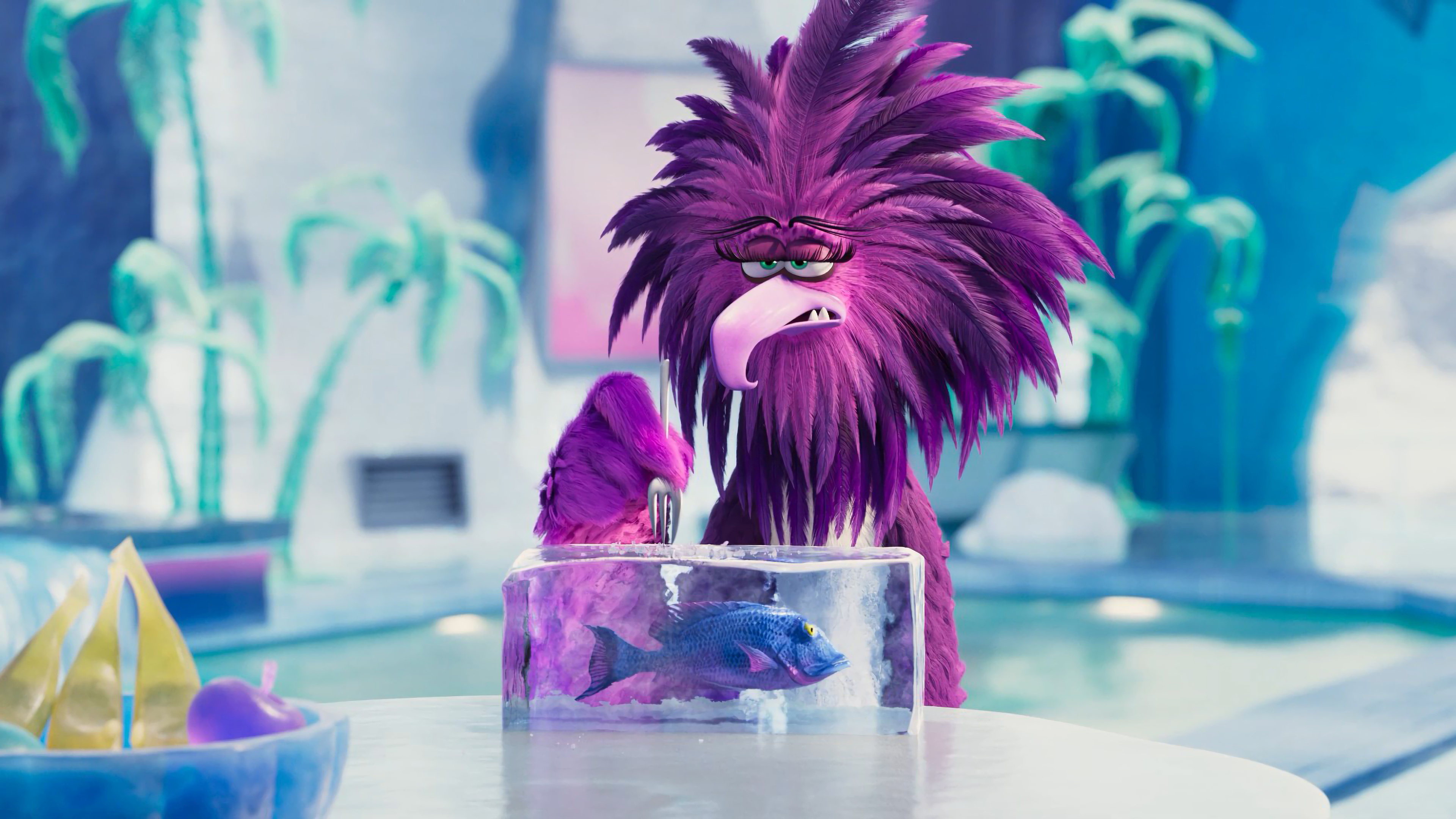 Zeta from The Angry Birds Movie 2 4K HD Wallpaper