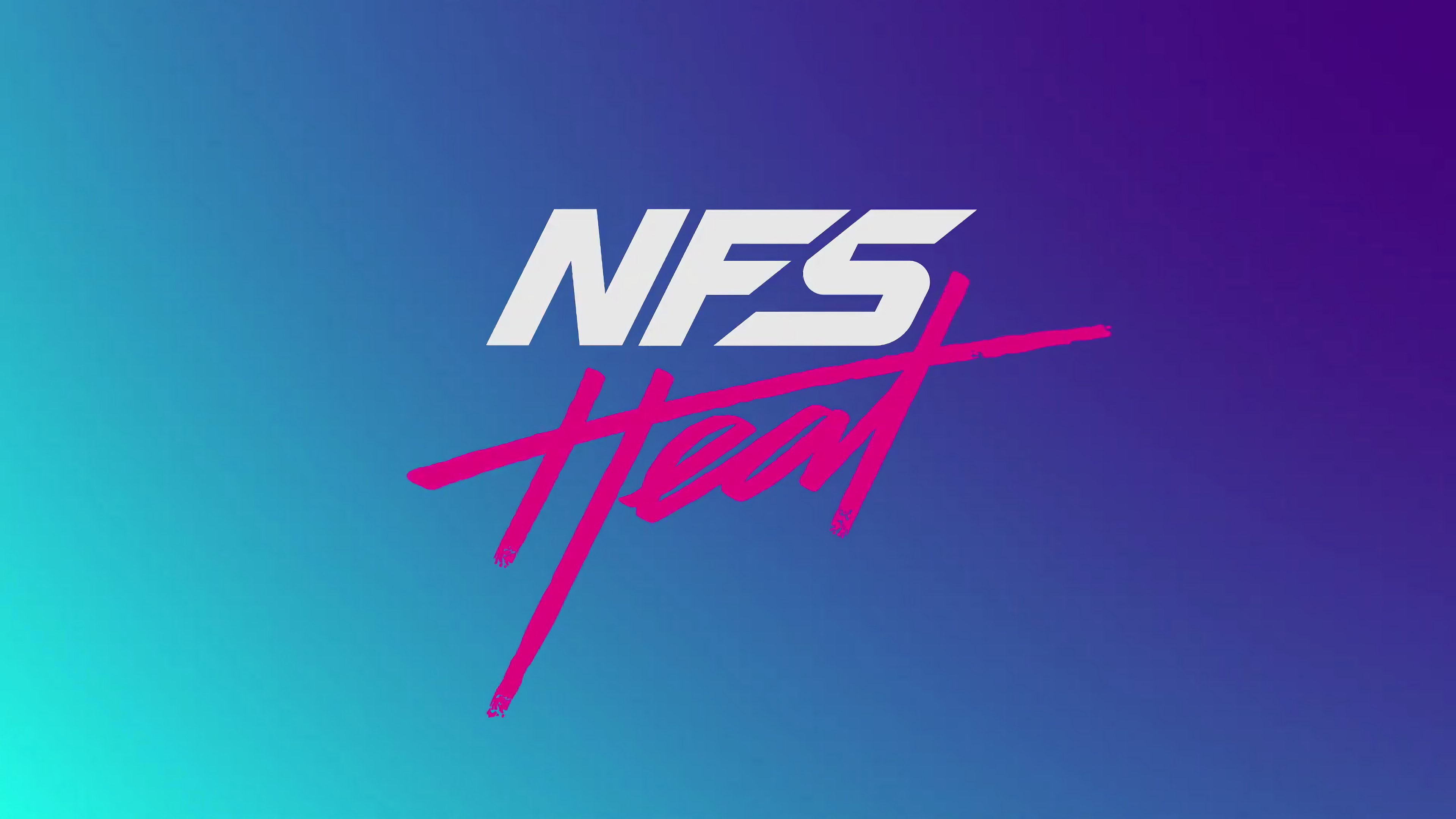 Need for Speed Heat Logo 4K HD Wallpaper