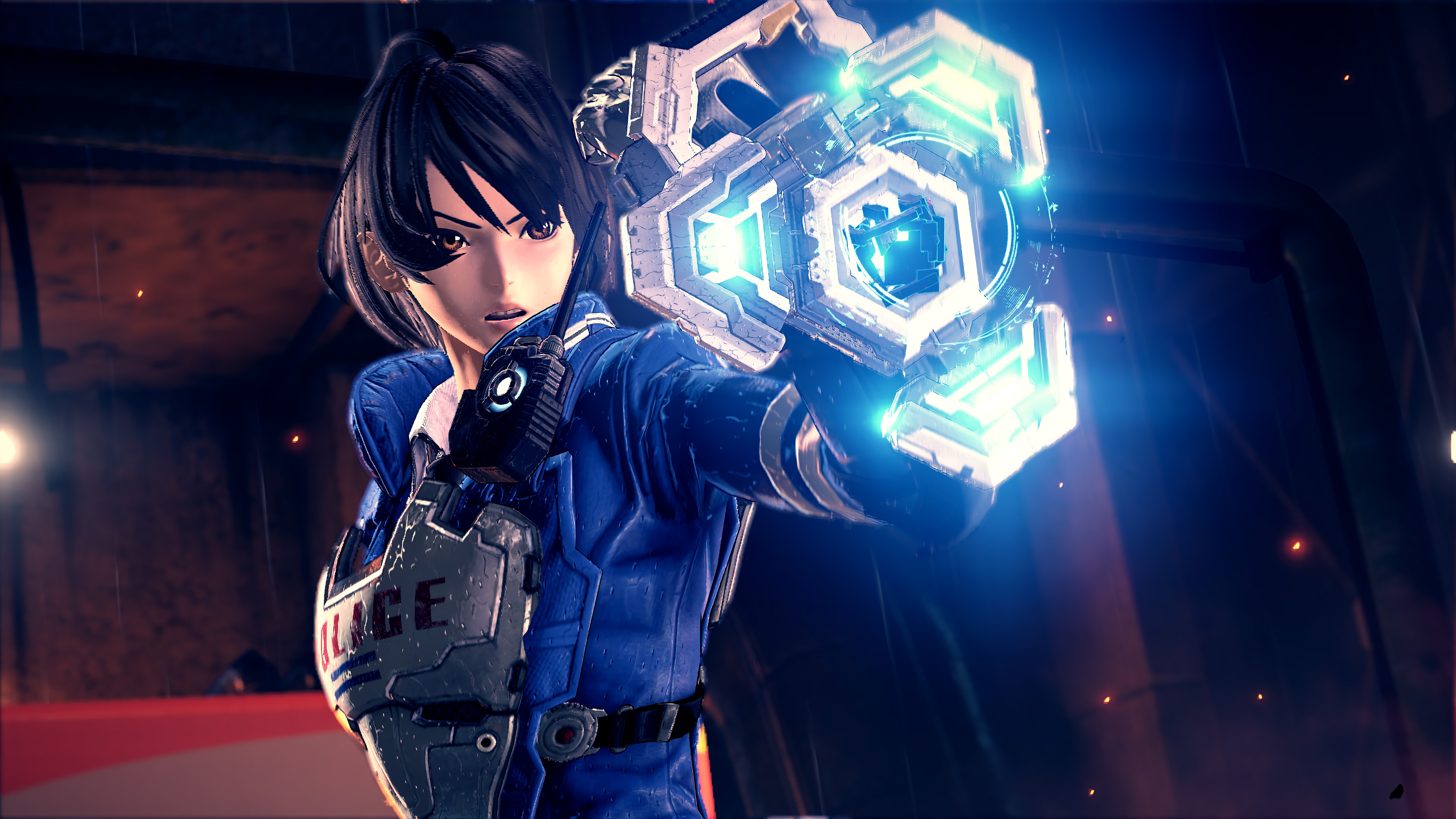 Akira Howard from Astral Chain 4K HD Wallpaper