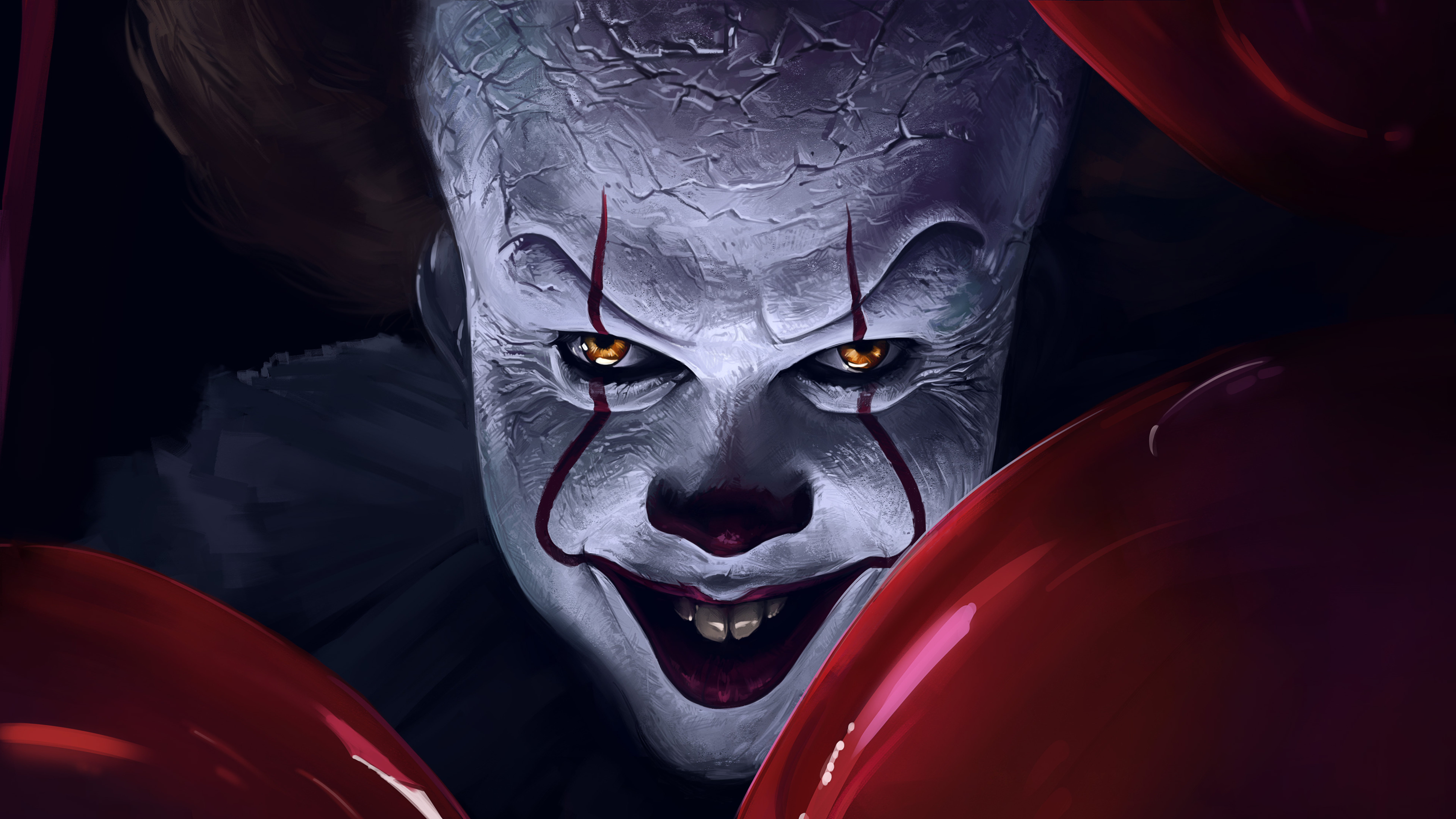 Pennywise the Dancing Clown from It HD Wallpaper