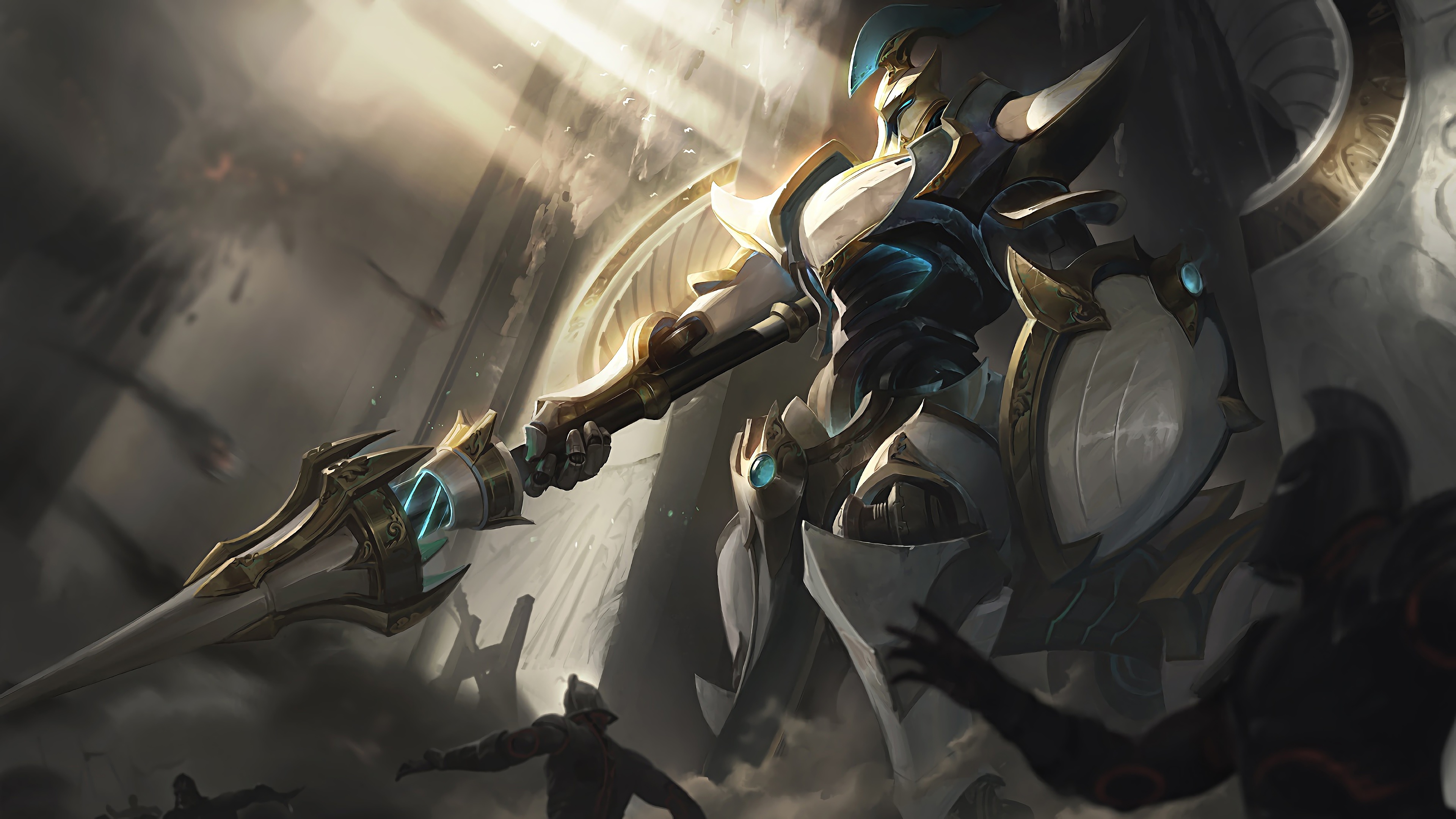 Lancer Zero Hecarim from LoL 4K HD Wallpaper