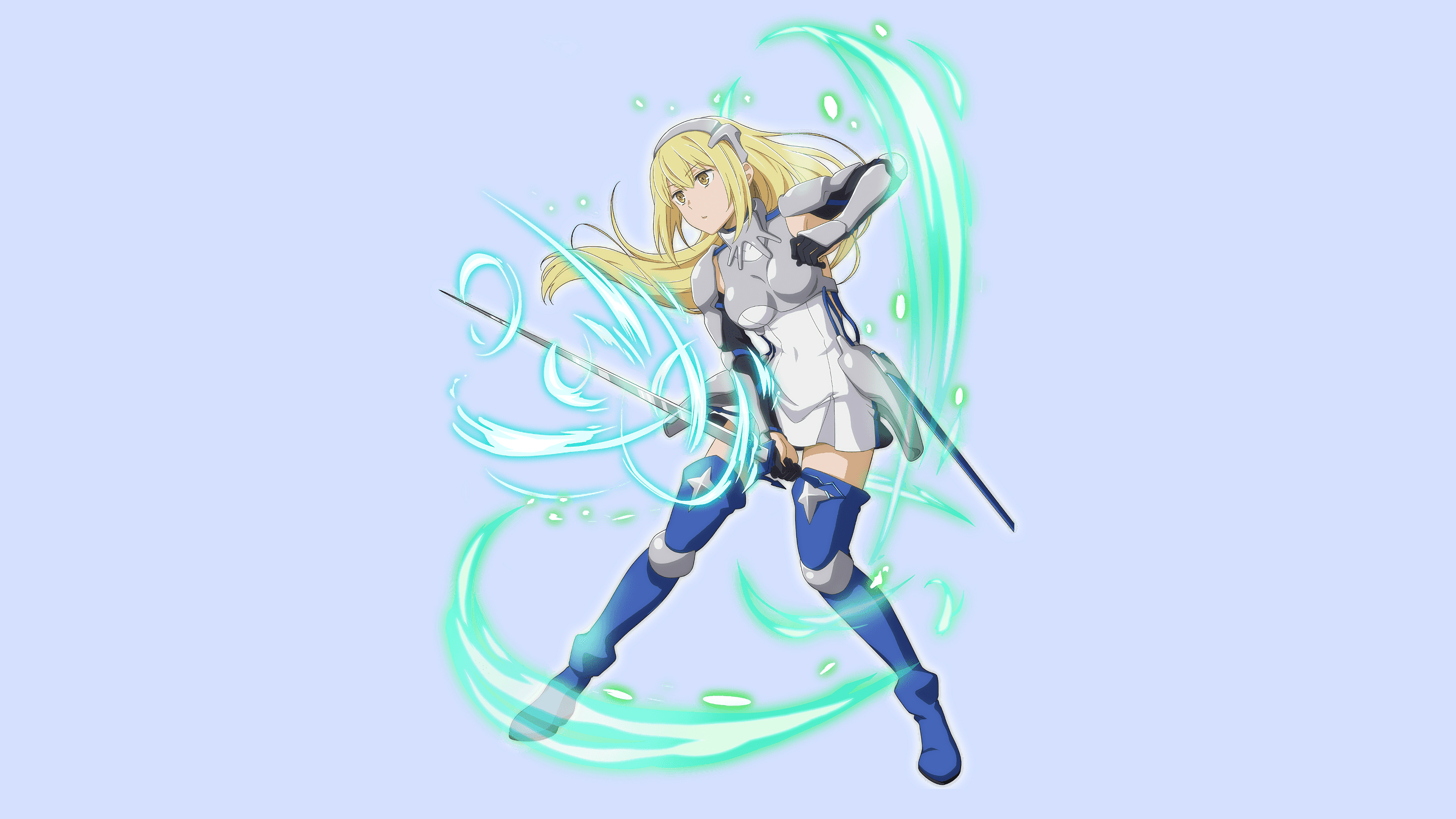 Ais Wallenstein from DanMachi 4K HD Wallpaper
