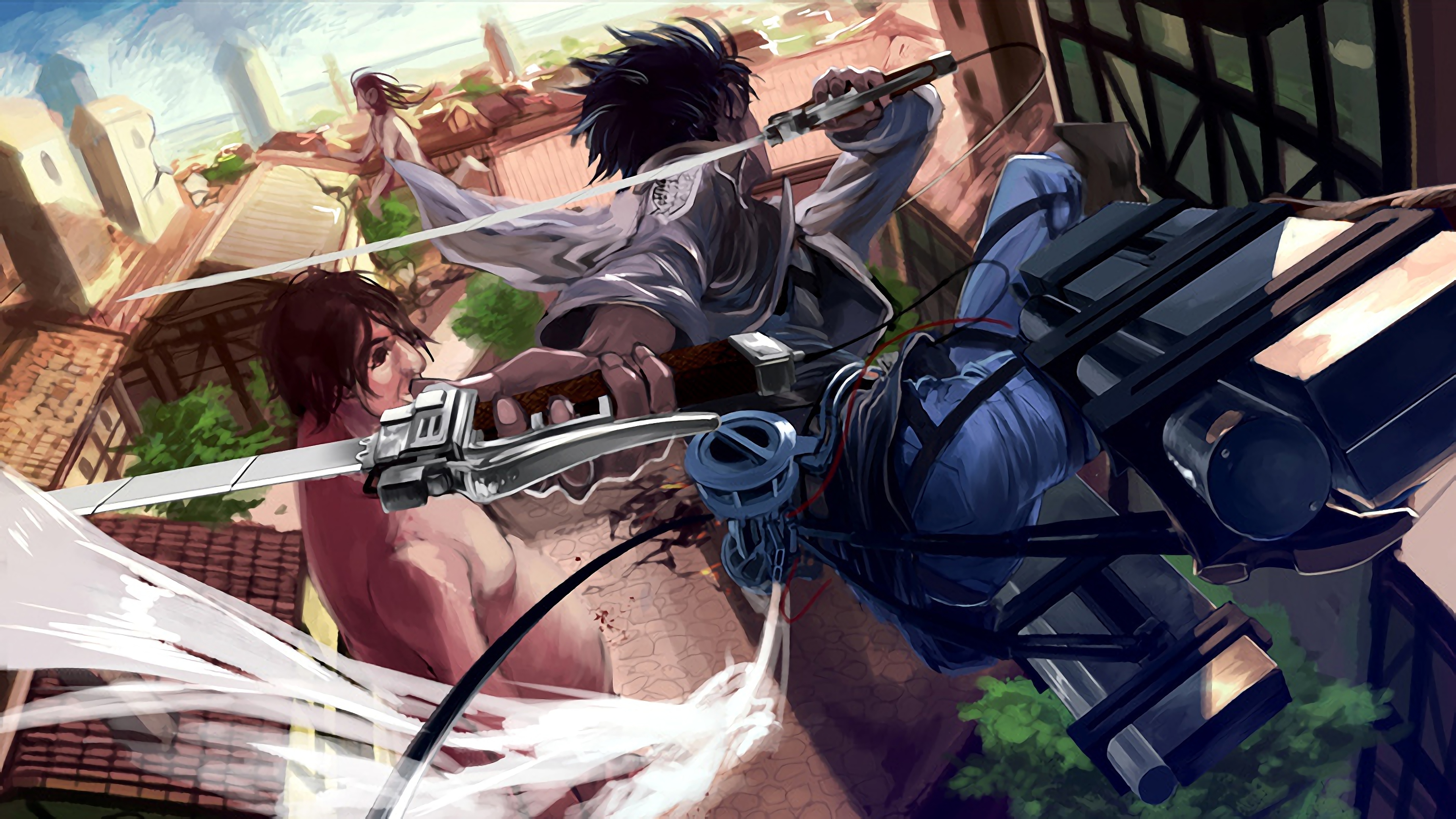 Eren from Attack on Titan 4K HD Wallpaper