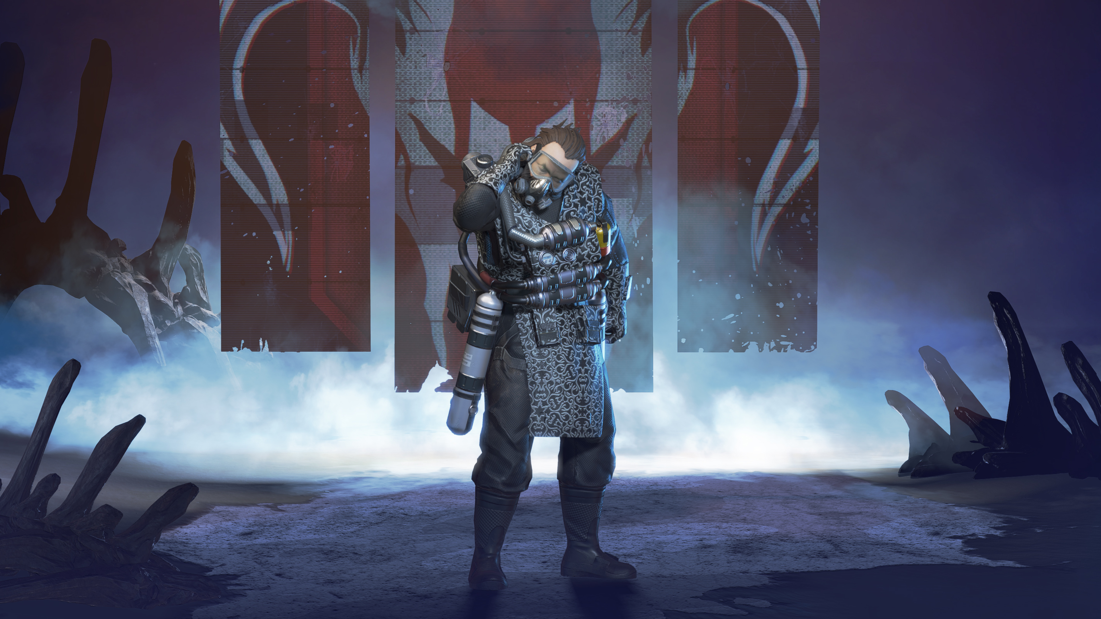 Caustic from Apex Legends 4K HD Wallpaper
