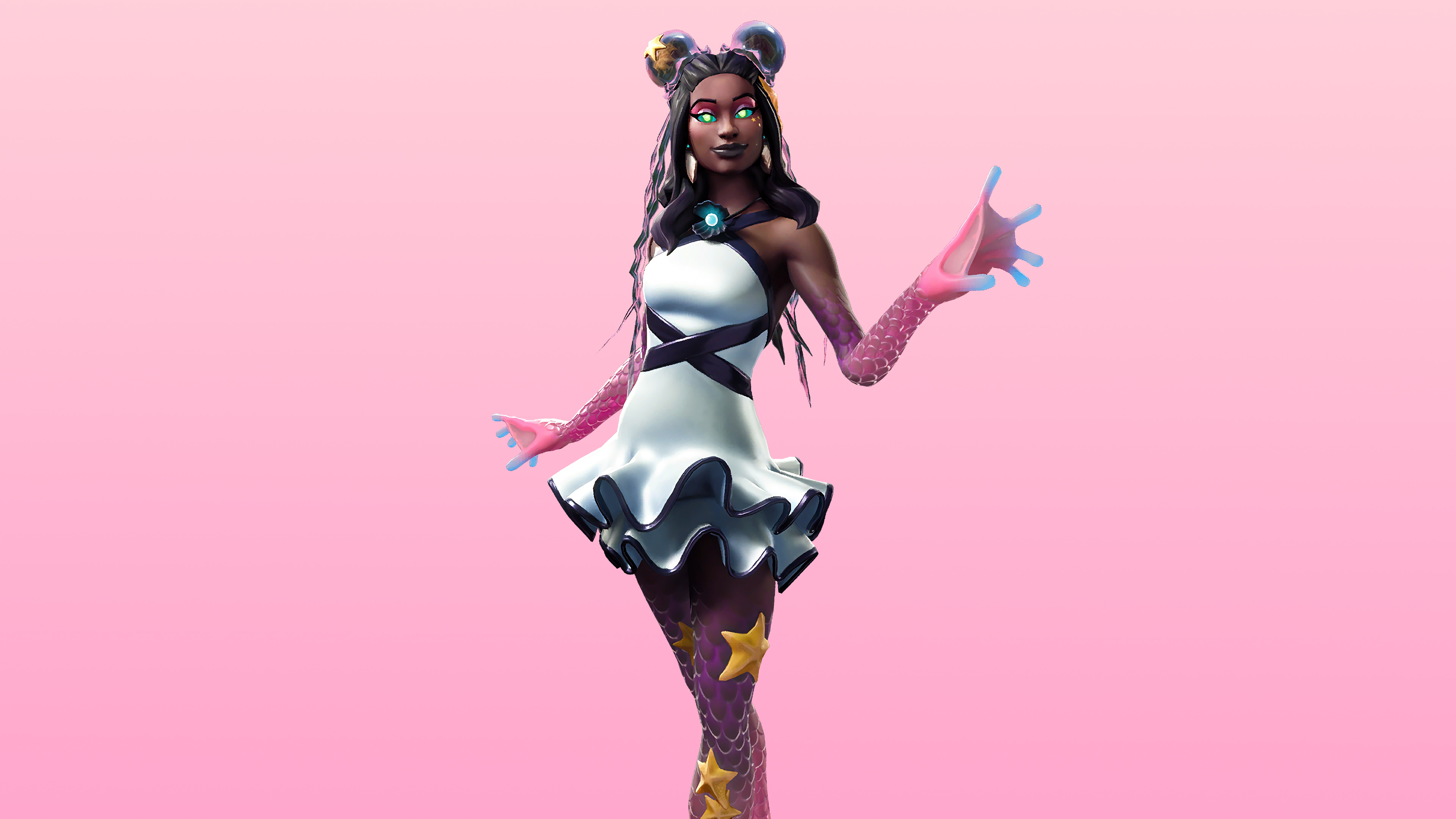 Fortnite Starfish Skin Outfit 4K HD Wallpaper