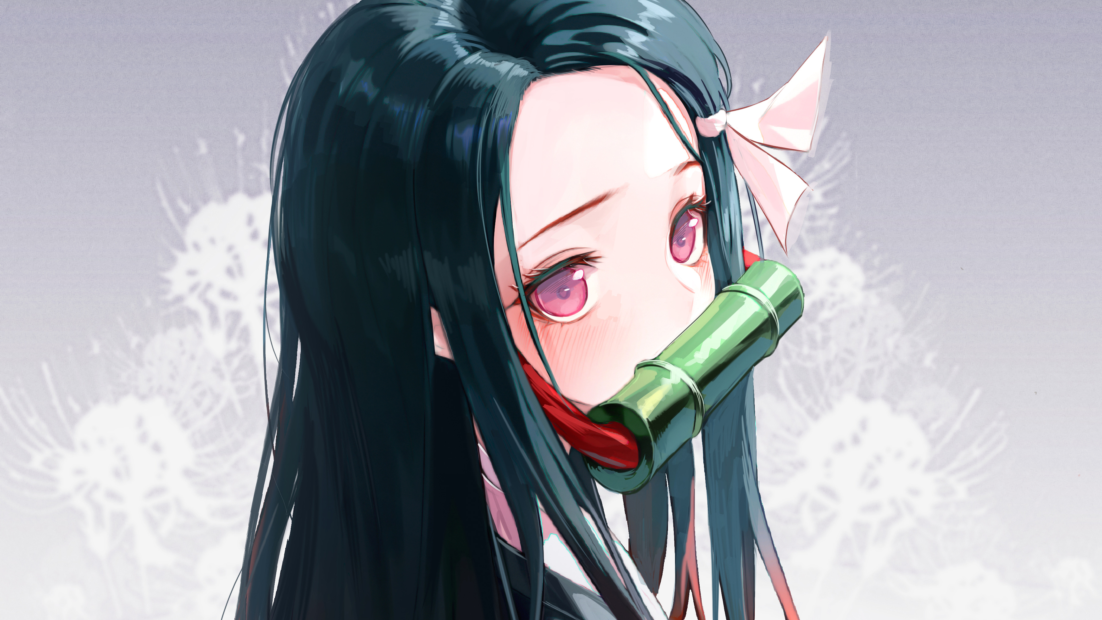Nezuko, Kimetsu no Yaiba, 4K HD Wallpaper