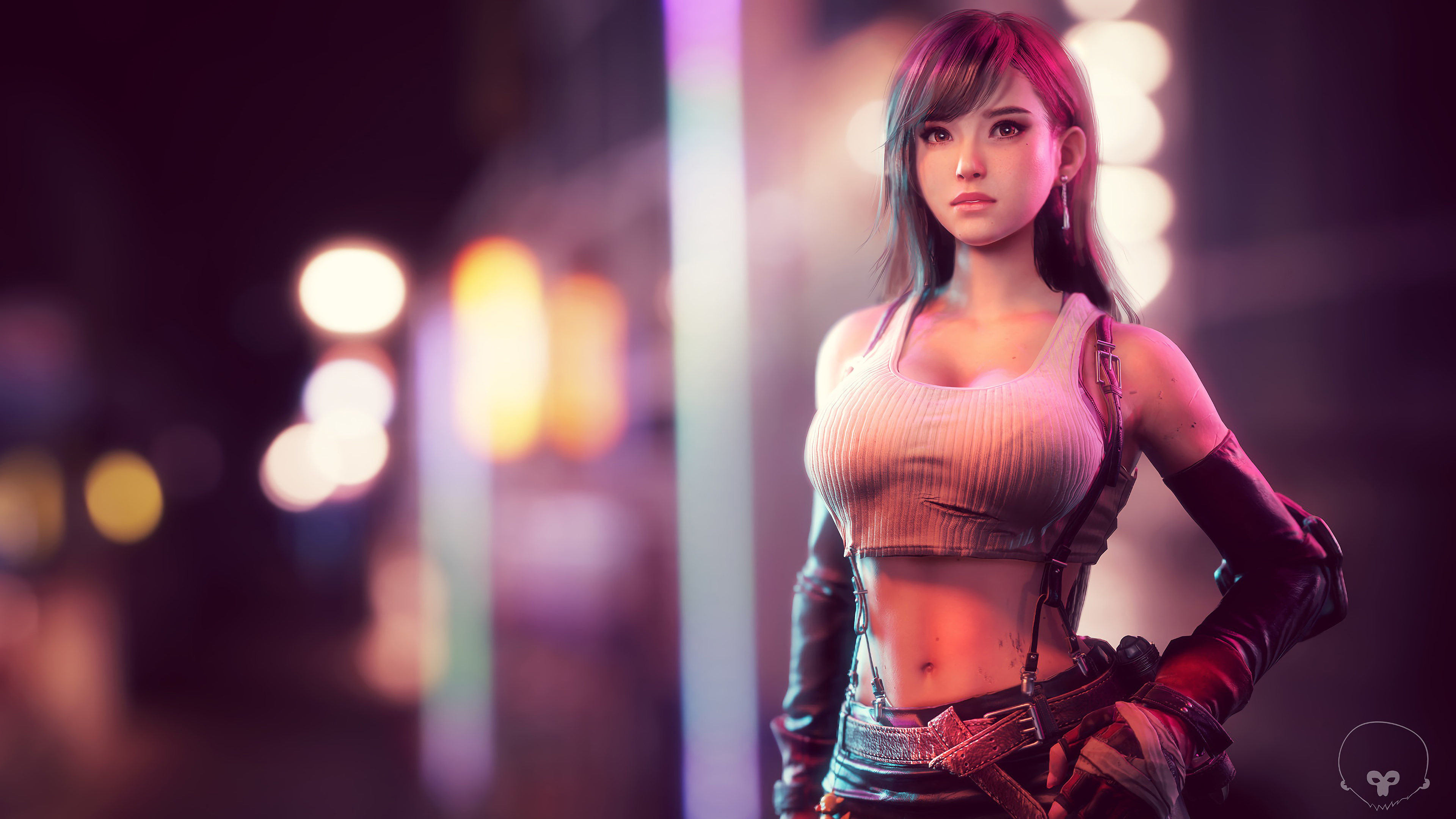 Tifa Lockhart from Final Fantasy 7 Remake 4K HD Wallpaper