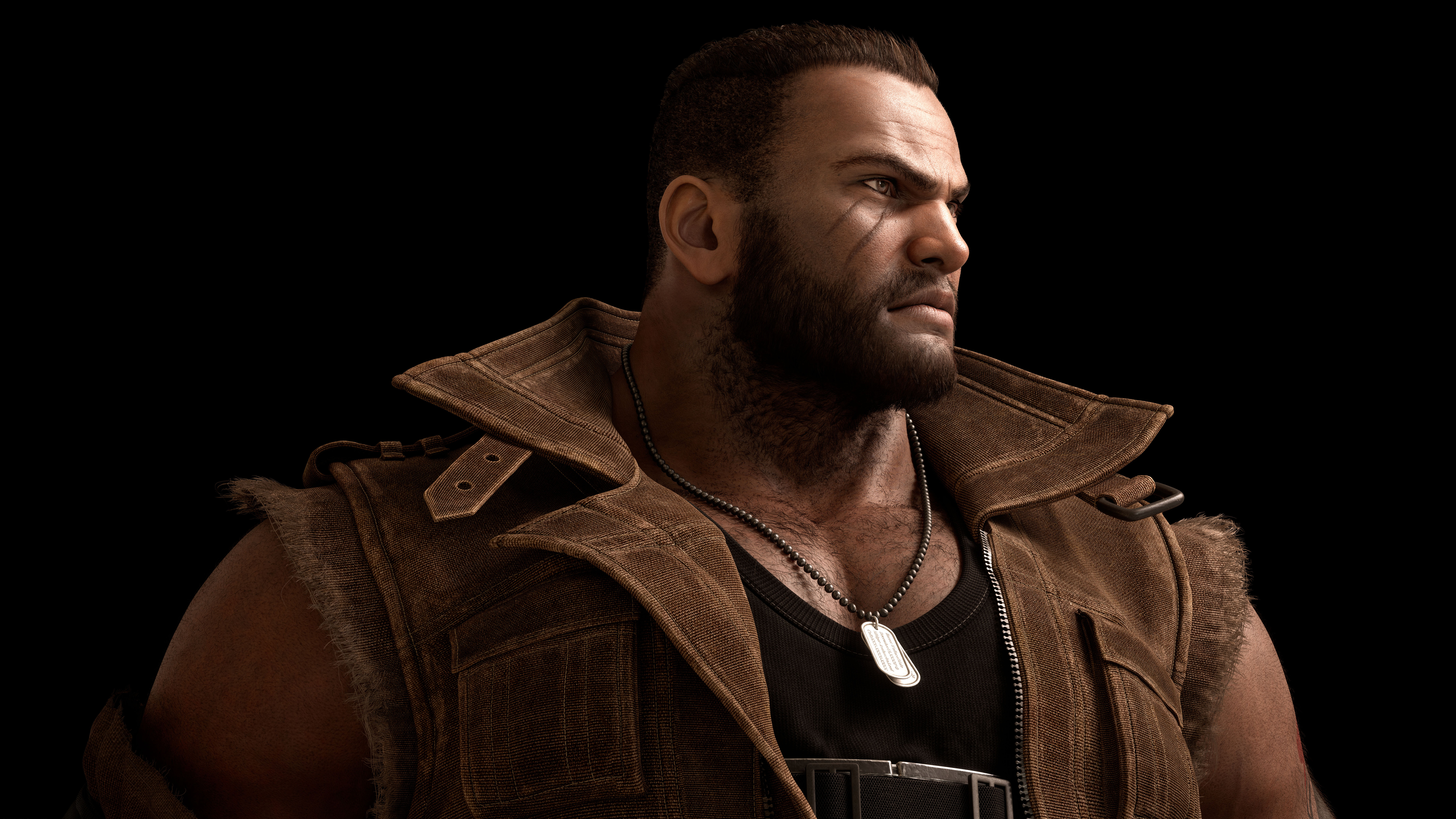 Barret Wallace from Final Fantasy VII HD Wallpaper
