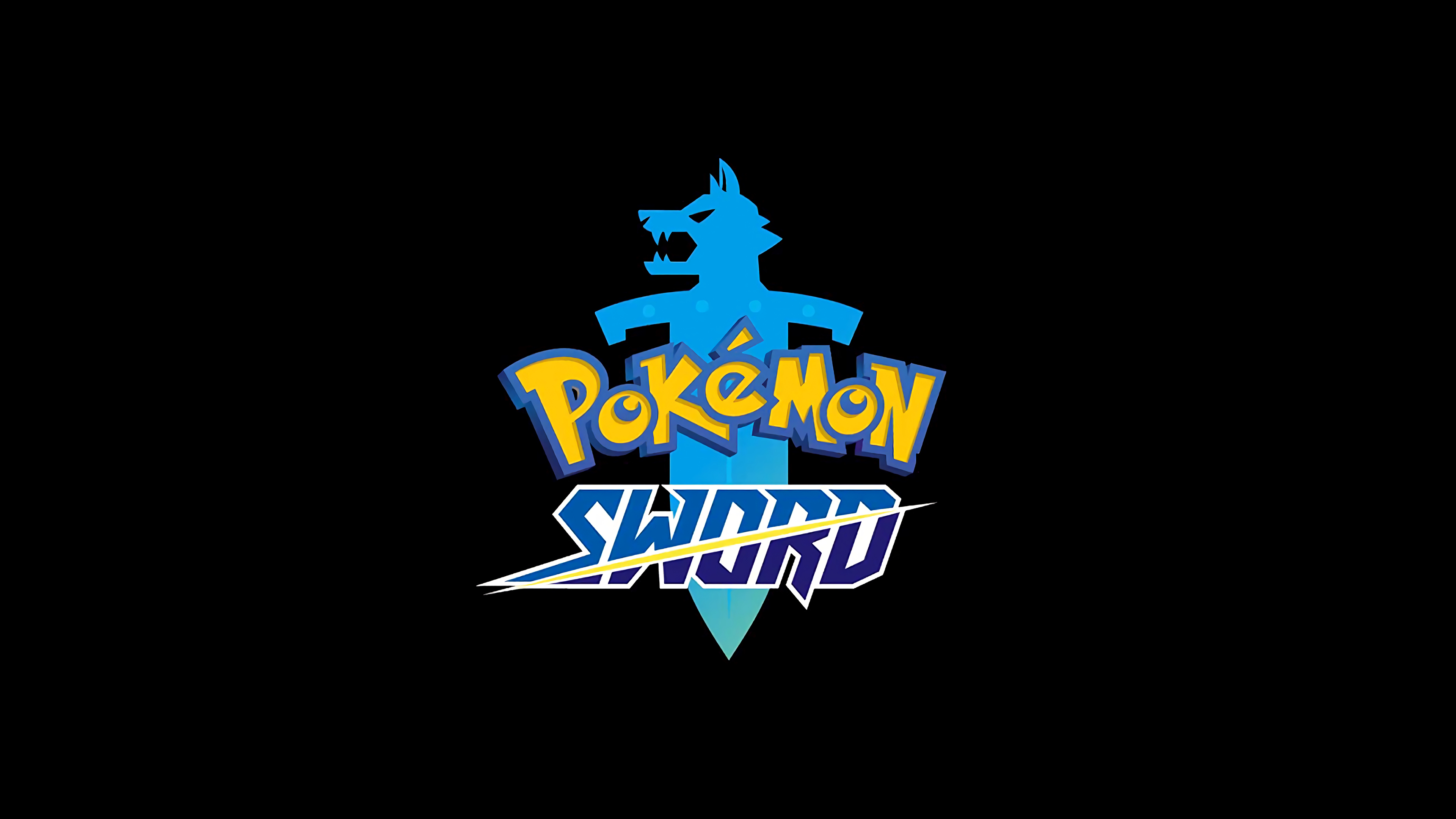 Pokemon Sword 4K Logo HD Wallpaper