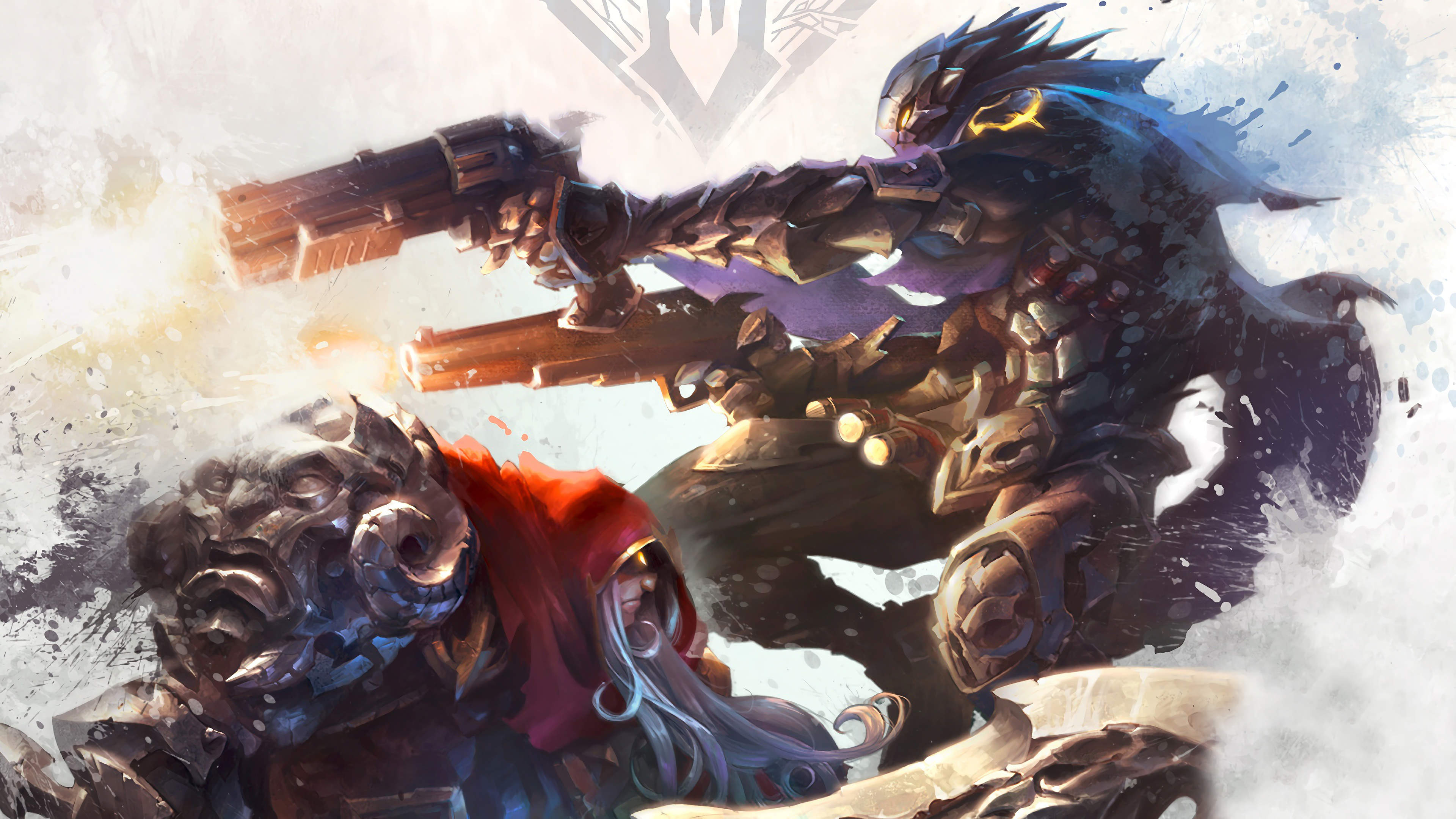 Strife and War from Darksiders Genesis 4K HD Wallpaper