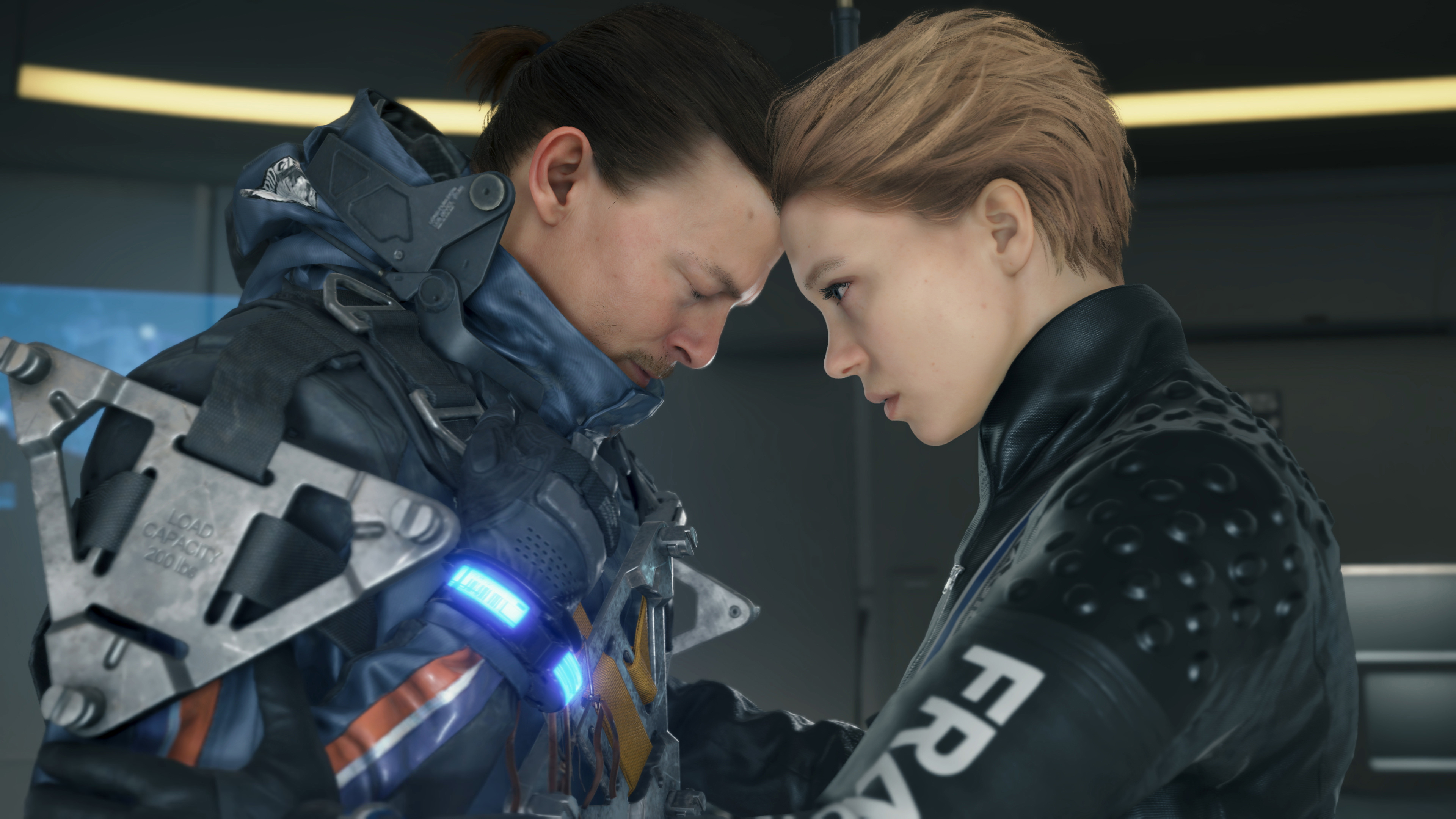 Sam and Fragile from Death Stranding 4K HD Wallpaper