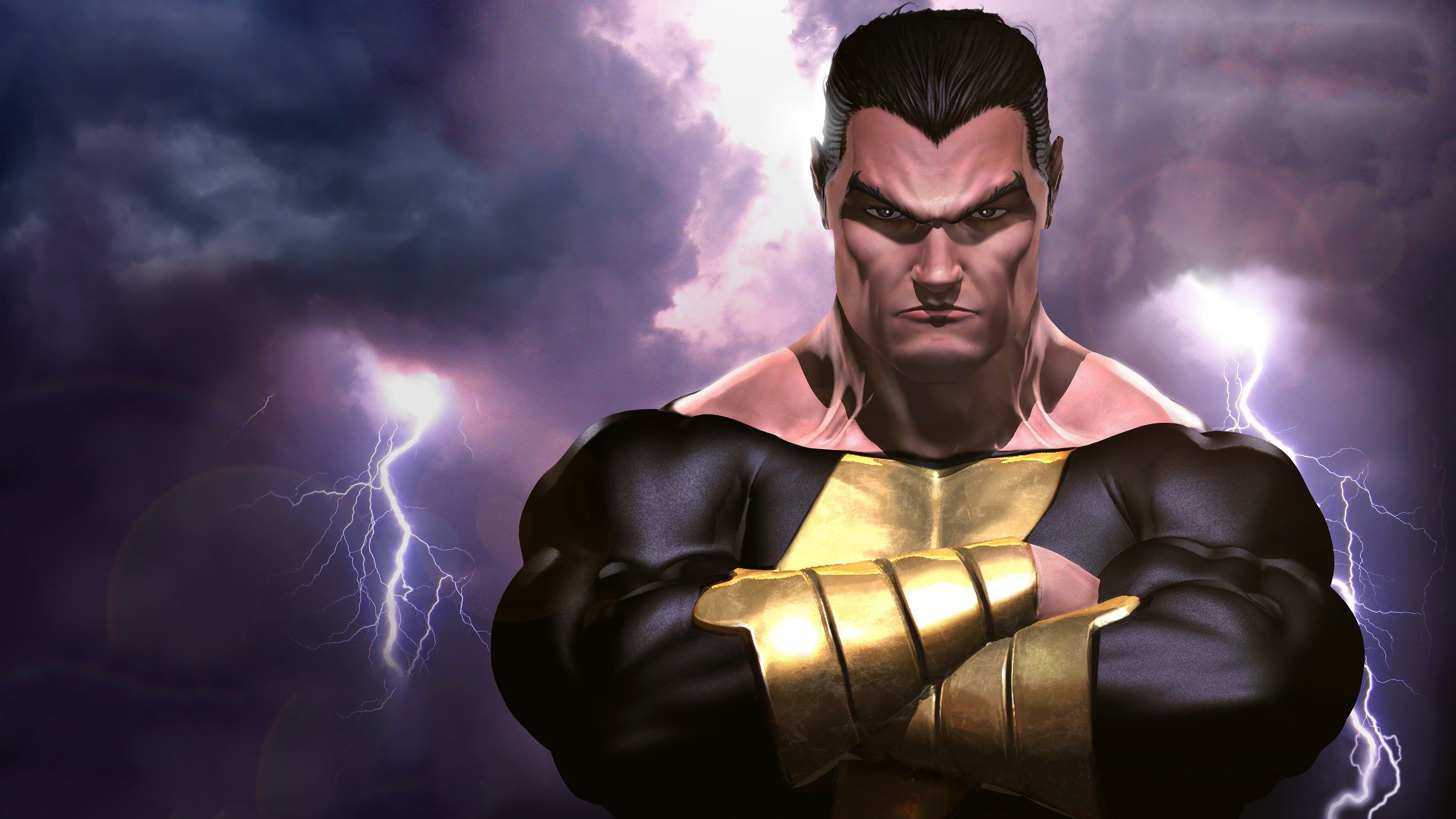 Black Adam in 4K HD Wallpaper