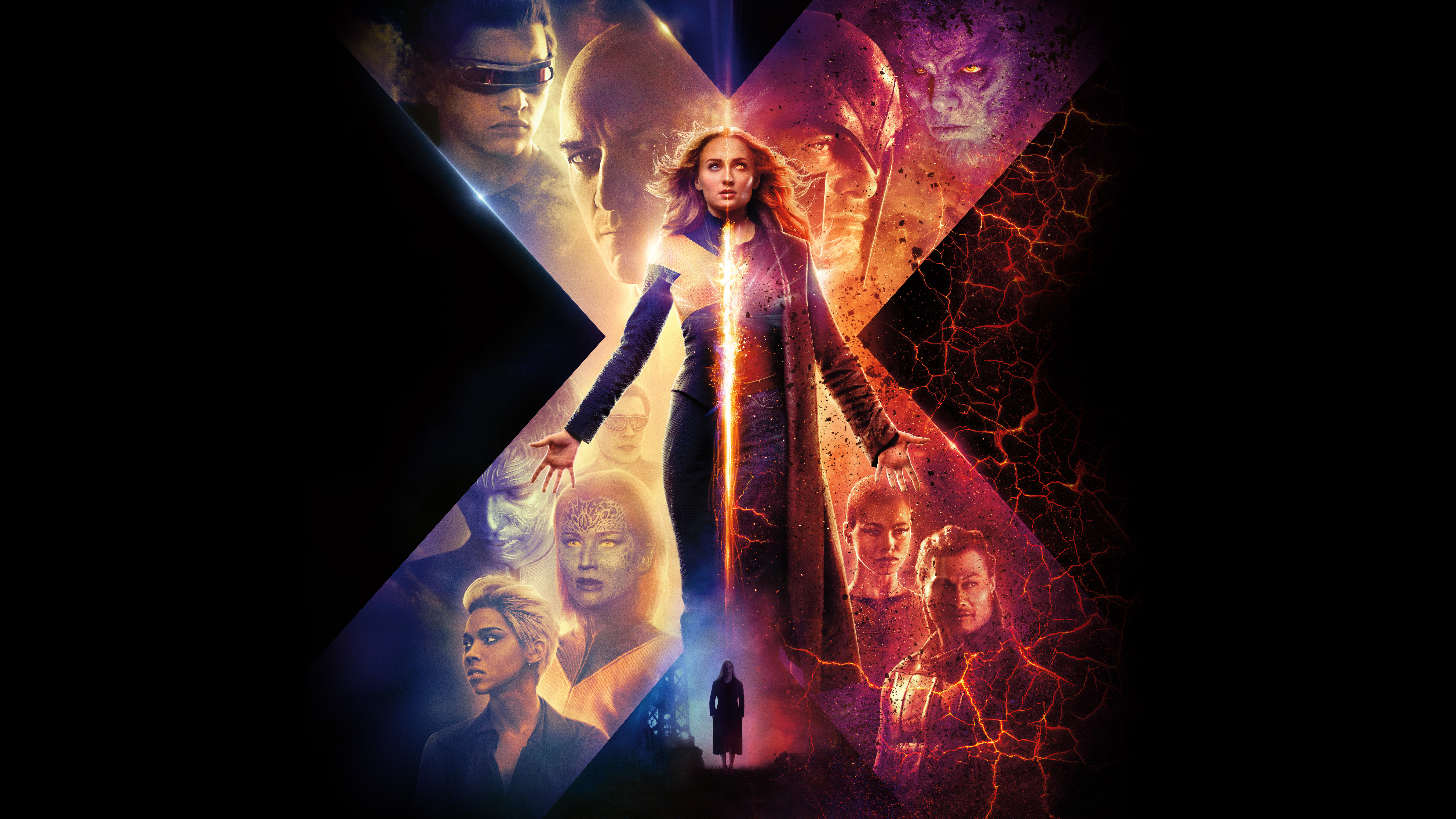 Dark Phoenix from X-Men HD Wallpaper