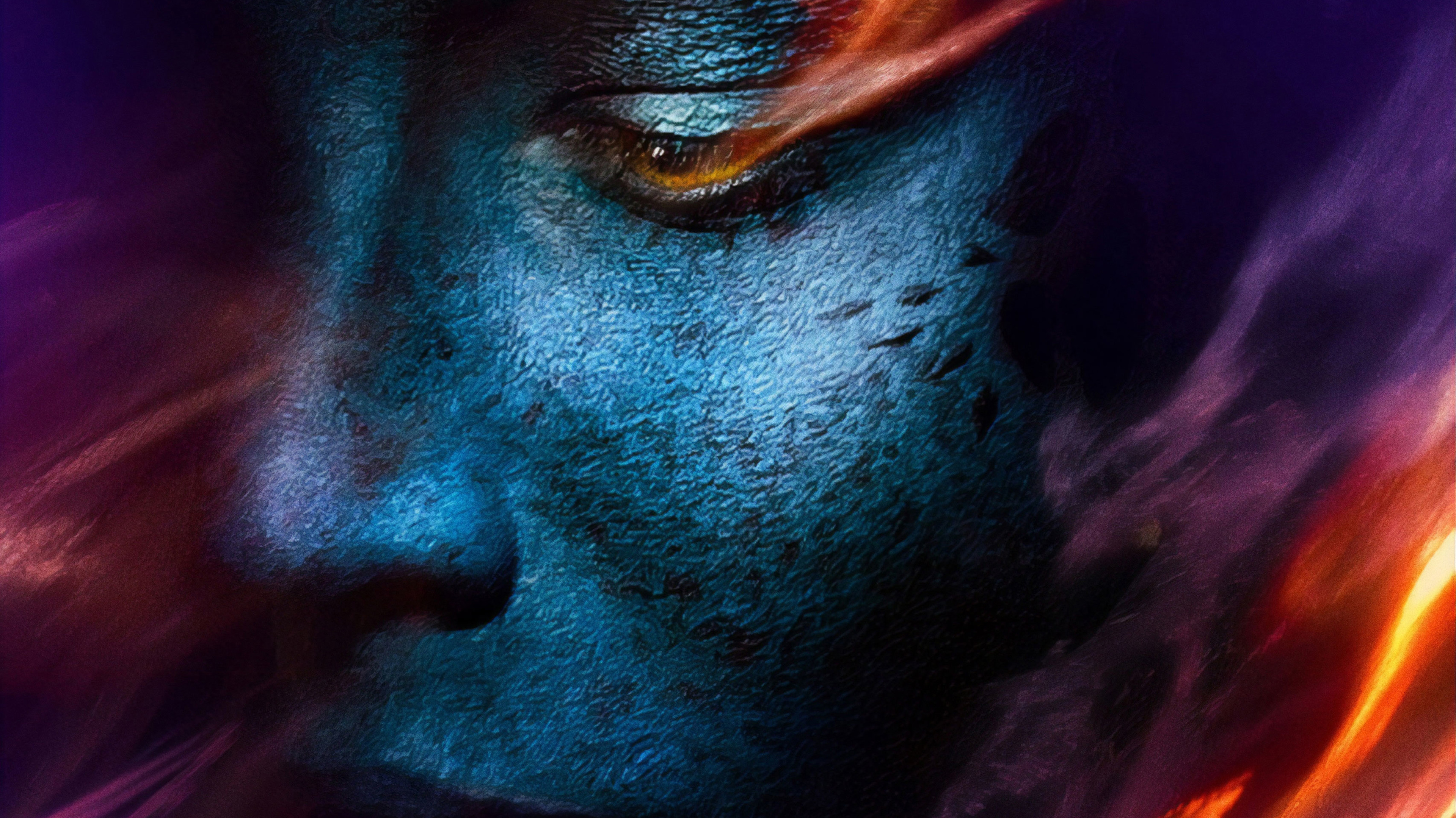 Mystique from Dark Phoenix 4K HD Wallpaper